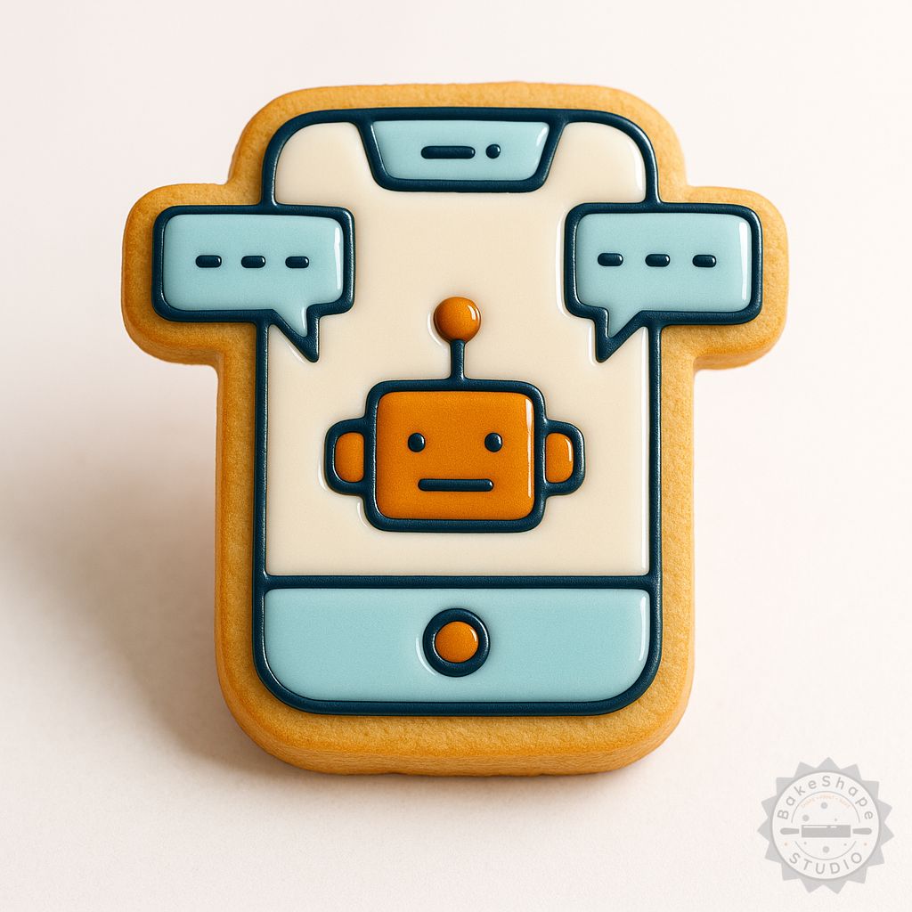 Cookie fondant shape cutter and stamp set STL file for 3D printing with small, medium, and large sizes