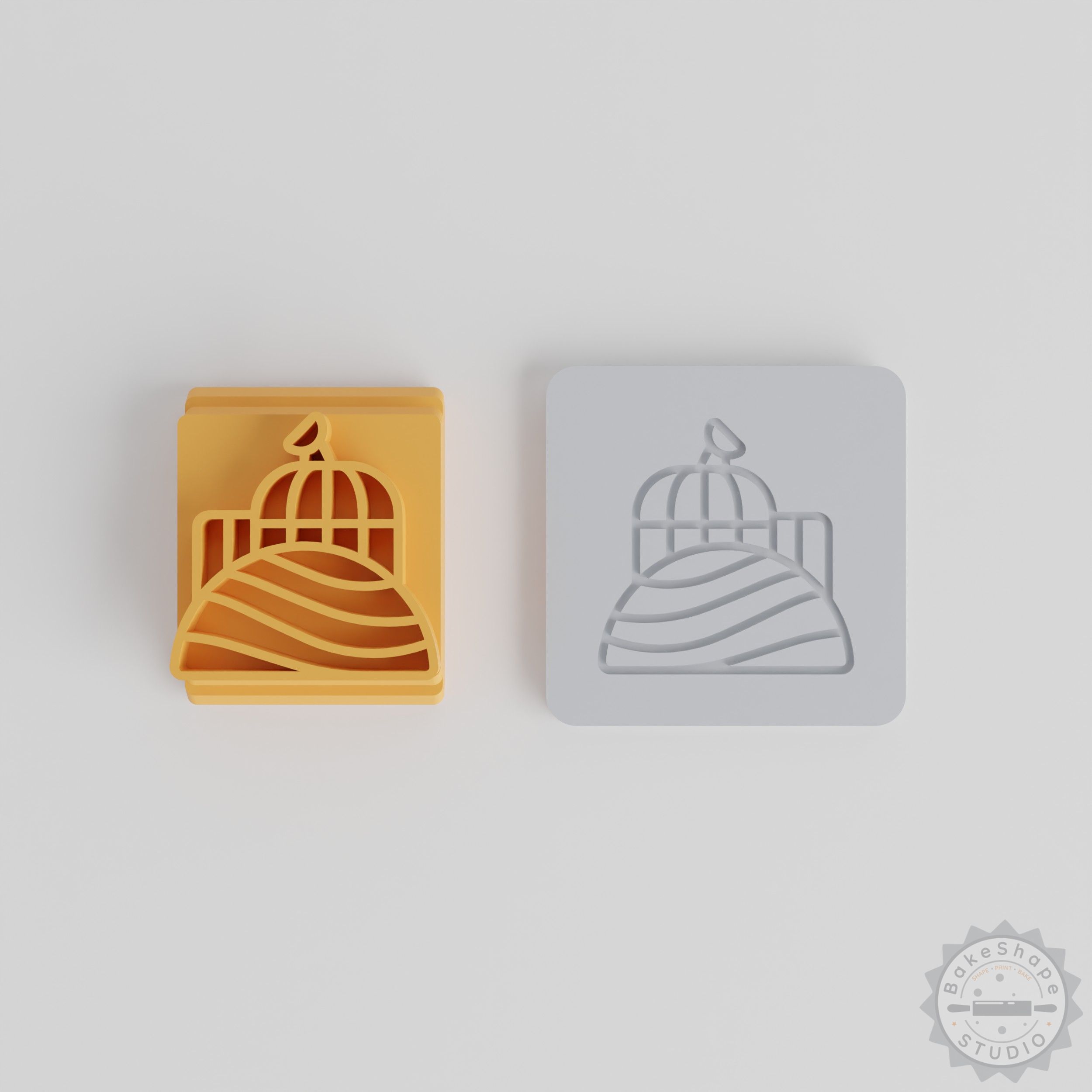 Mars Bubble Hut, Space Exploration Stamp Set, Perfect for Clay and Cookies