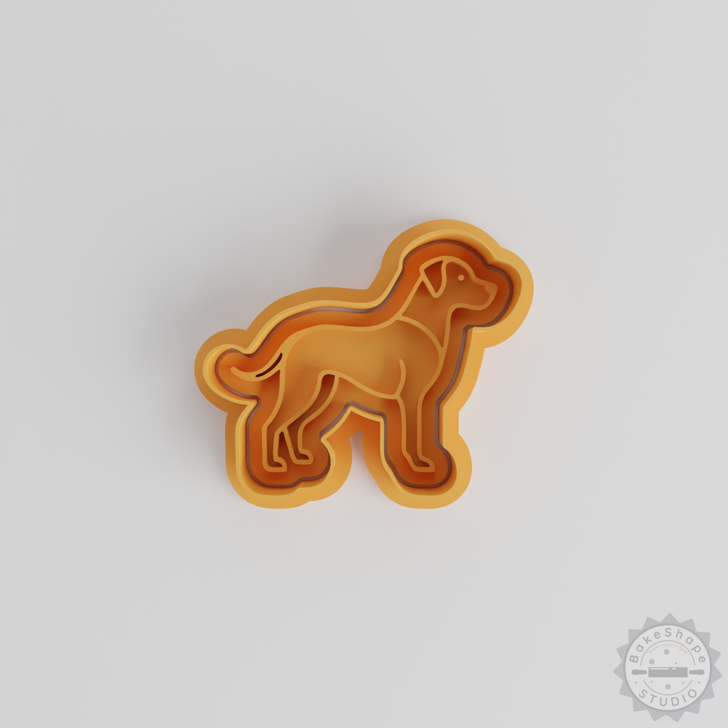 Rhodesian Ridgeback Shape Cutter & Stamp Set, Cookie & Fondant Tool, 6 Pcs, Dog Breed Designs, S/M/L Sizes