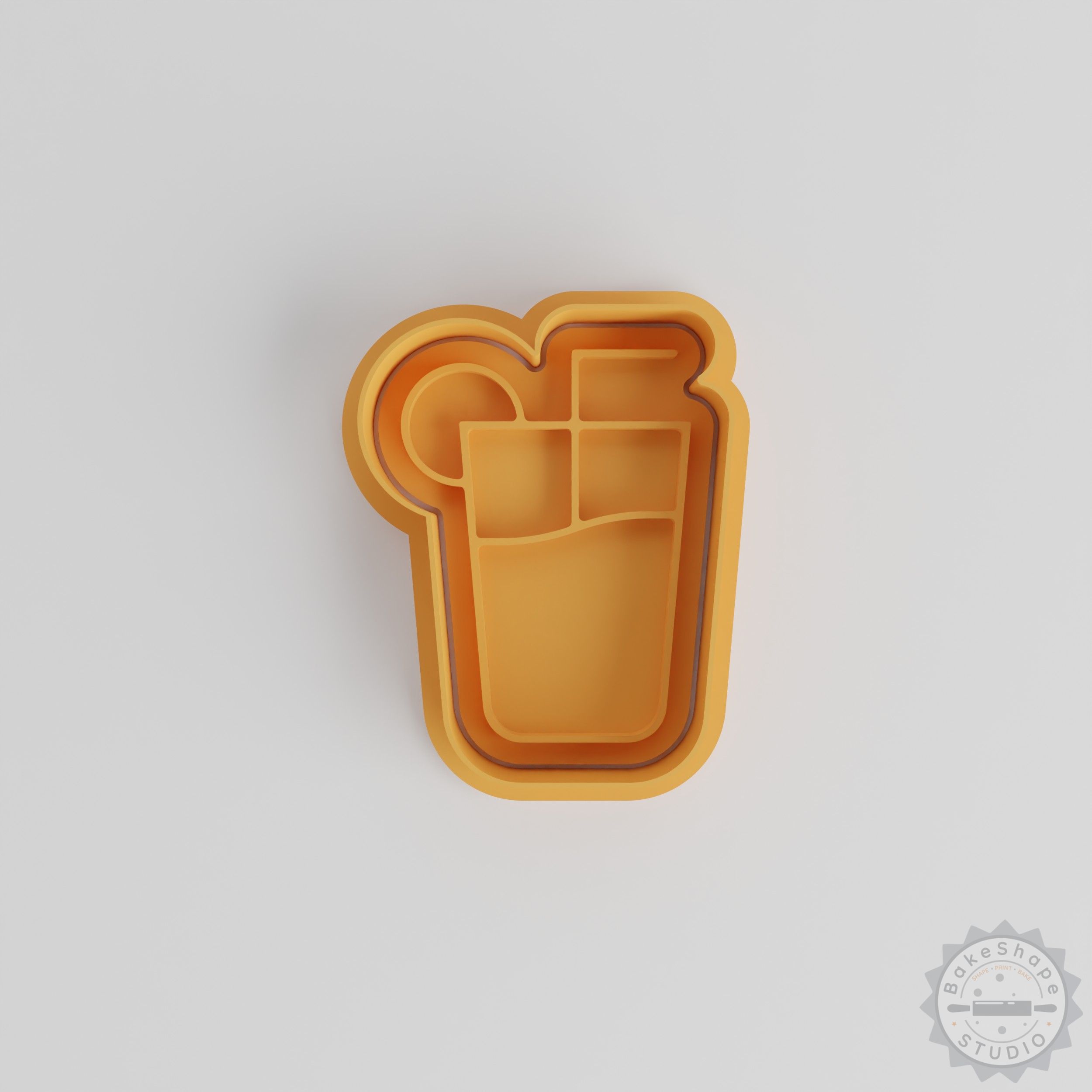 Citrus Design Cookie Cutter & Stamp Set, Perfect for Fondant, 6-Piece, S/M/L Sizes
