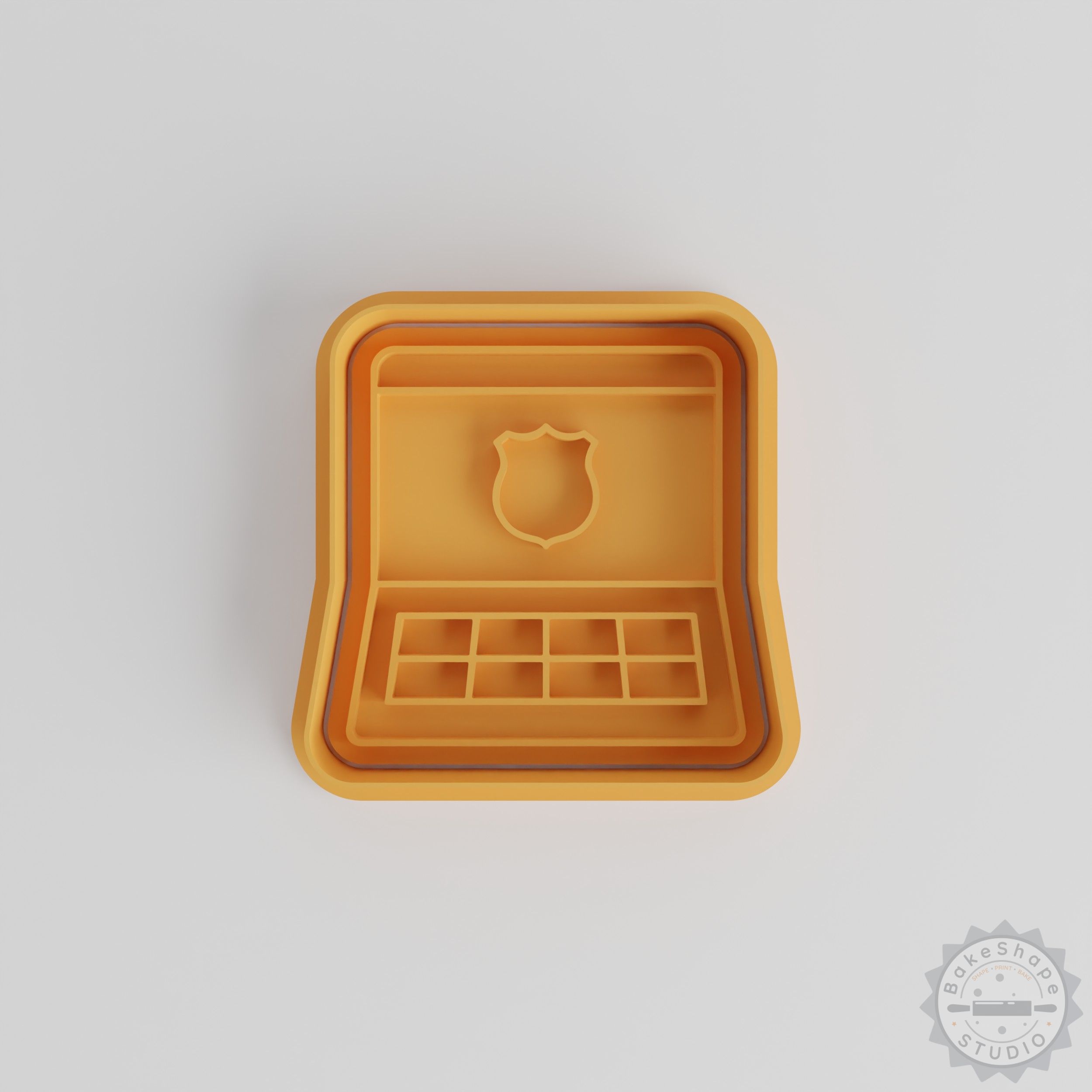 School Portal Shape Cutter & Stamp Set, Cookie & Fondant Cutter, 3 Sizes - 6 Pieces