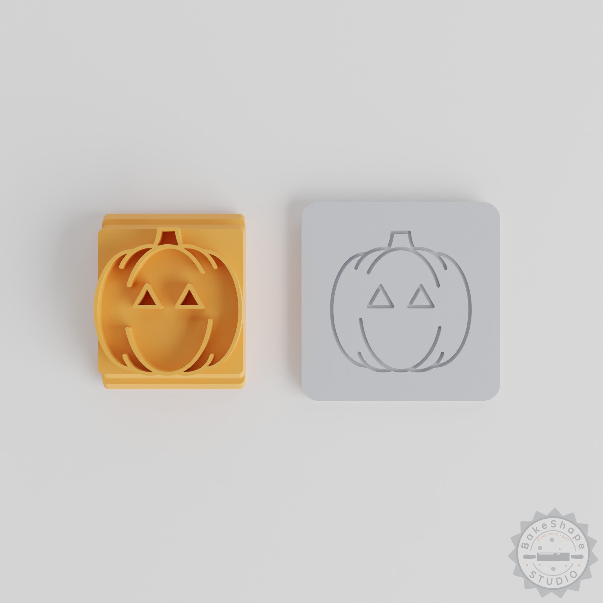 Halloween Pumpkin Stamp Set, 5 Sizes, Perfect for Clay, Cookies, Fondant