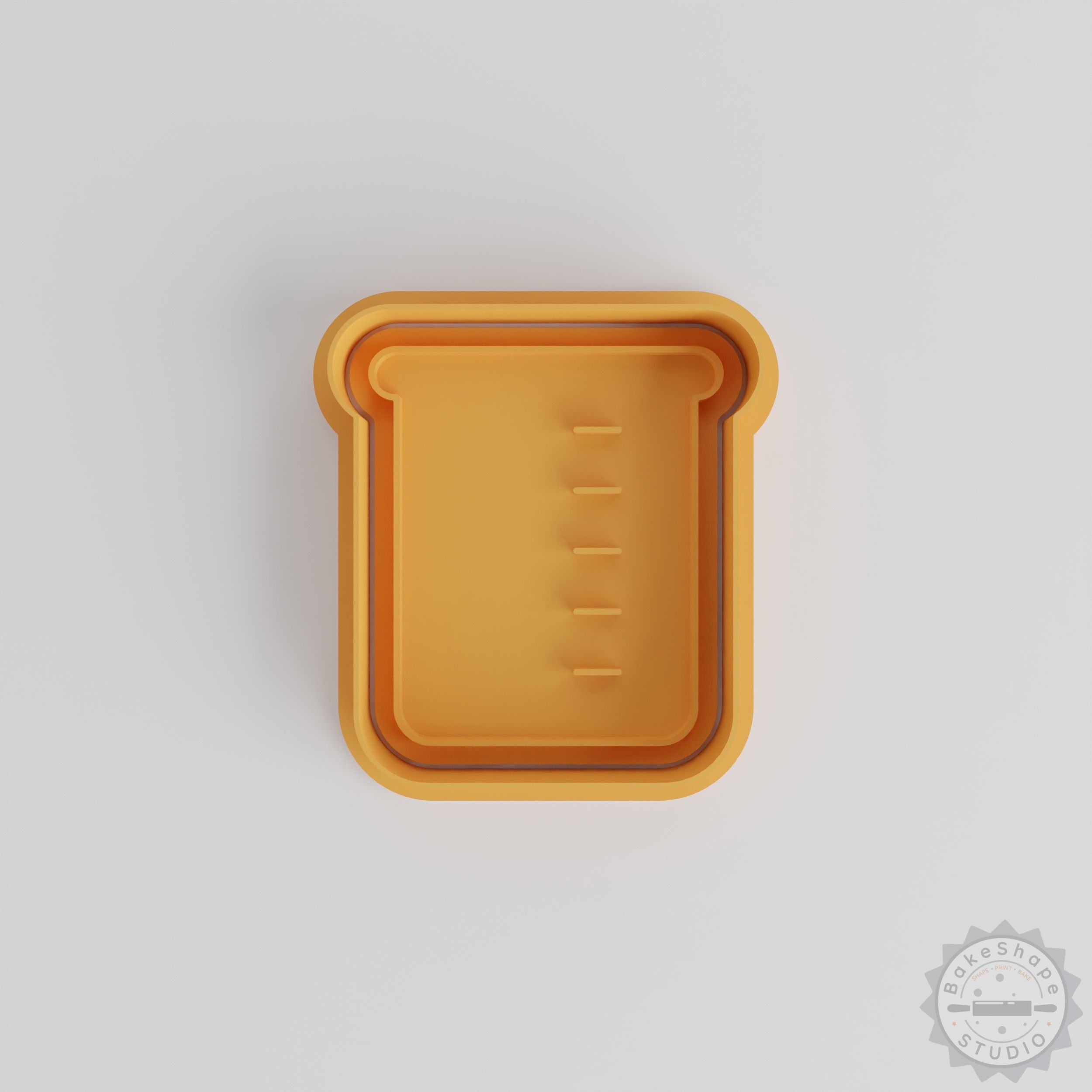 Science Flask Cookie Cutter & Stamp Set, 6-Piece, Various Sizes for Baking & Fondant