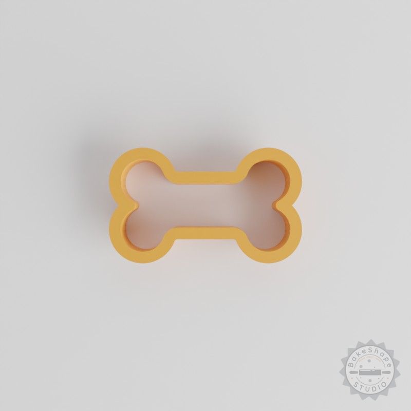 Bone Shape Cutter Set, 18-Piece, for Cookies, Fondant, Clay, Dog Treats, 0.75" to 5" Sizes