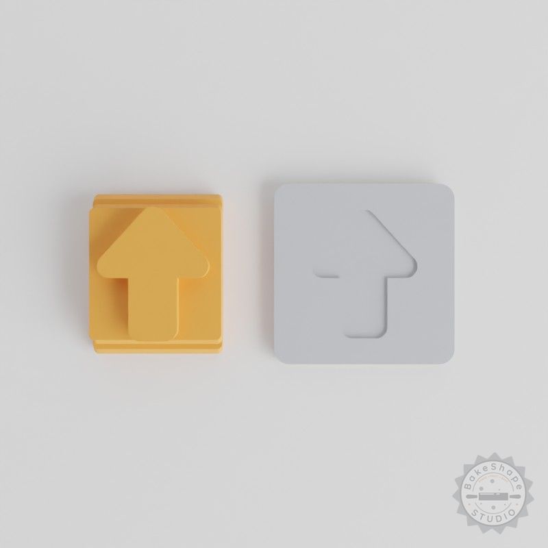 Arrow Stamp Tile Set, 5 Sizes, Perfect for Clay, Cookies, Fondant, Crafting