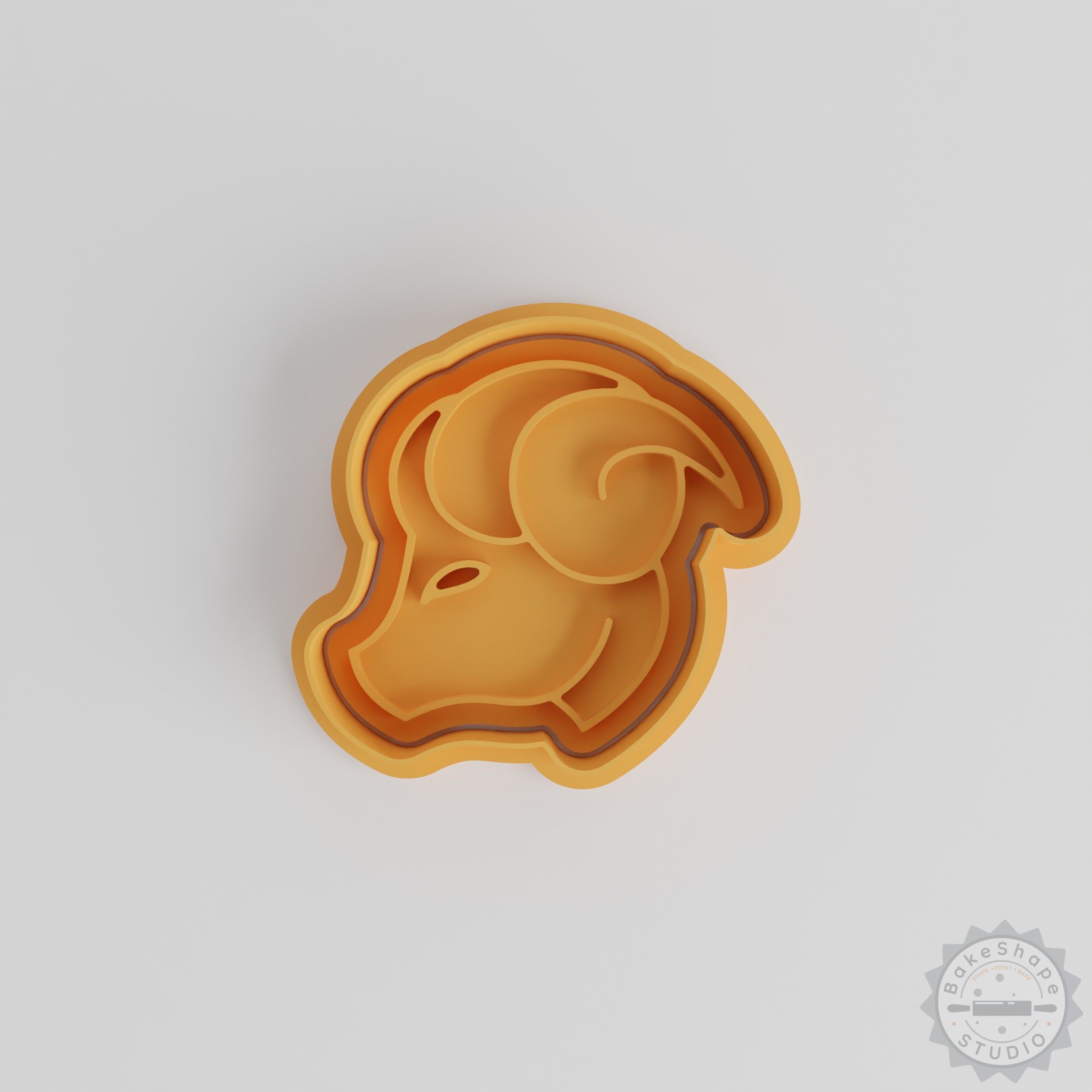 Capricorn Zodiac Shape Cutter & Stamp Set, 6-Piece Cookie & Fondant Tool Collection, S/M/L Sizes