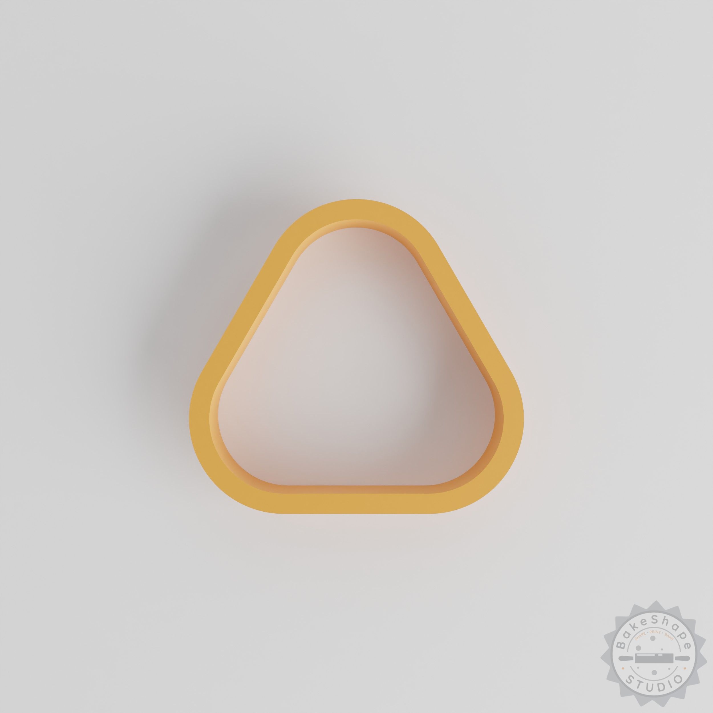 18-piece triangle shape cutter set STL for 3D printing cookies, fondant, and clay crafts