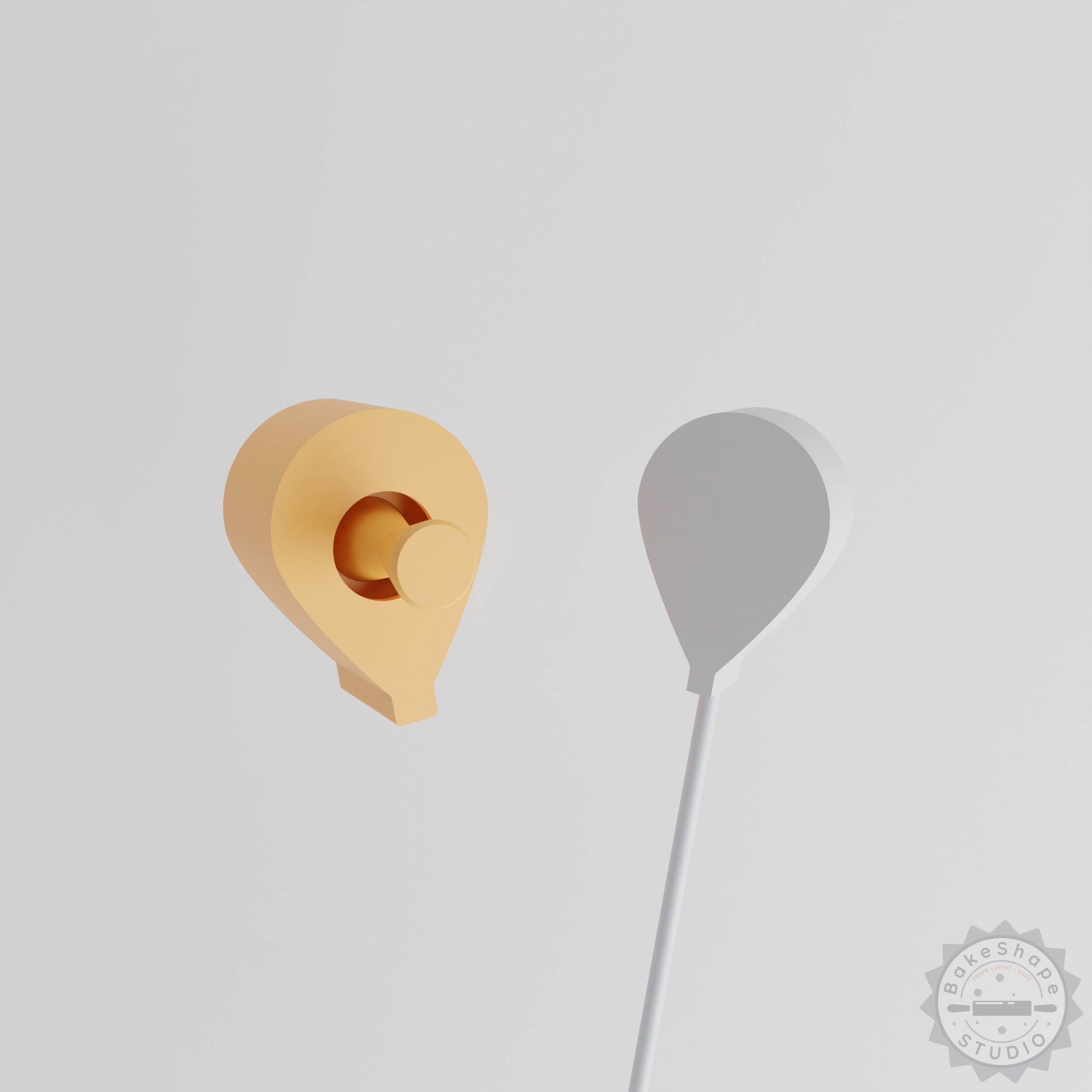 Hot Air Balloon Cake Pop Mold, 2-Piece Set for Sky Adventure Baking
