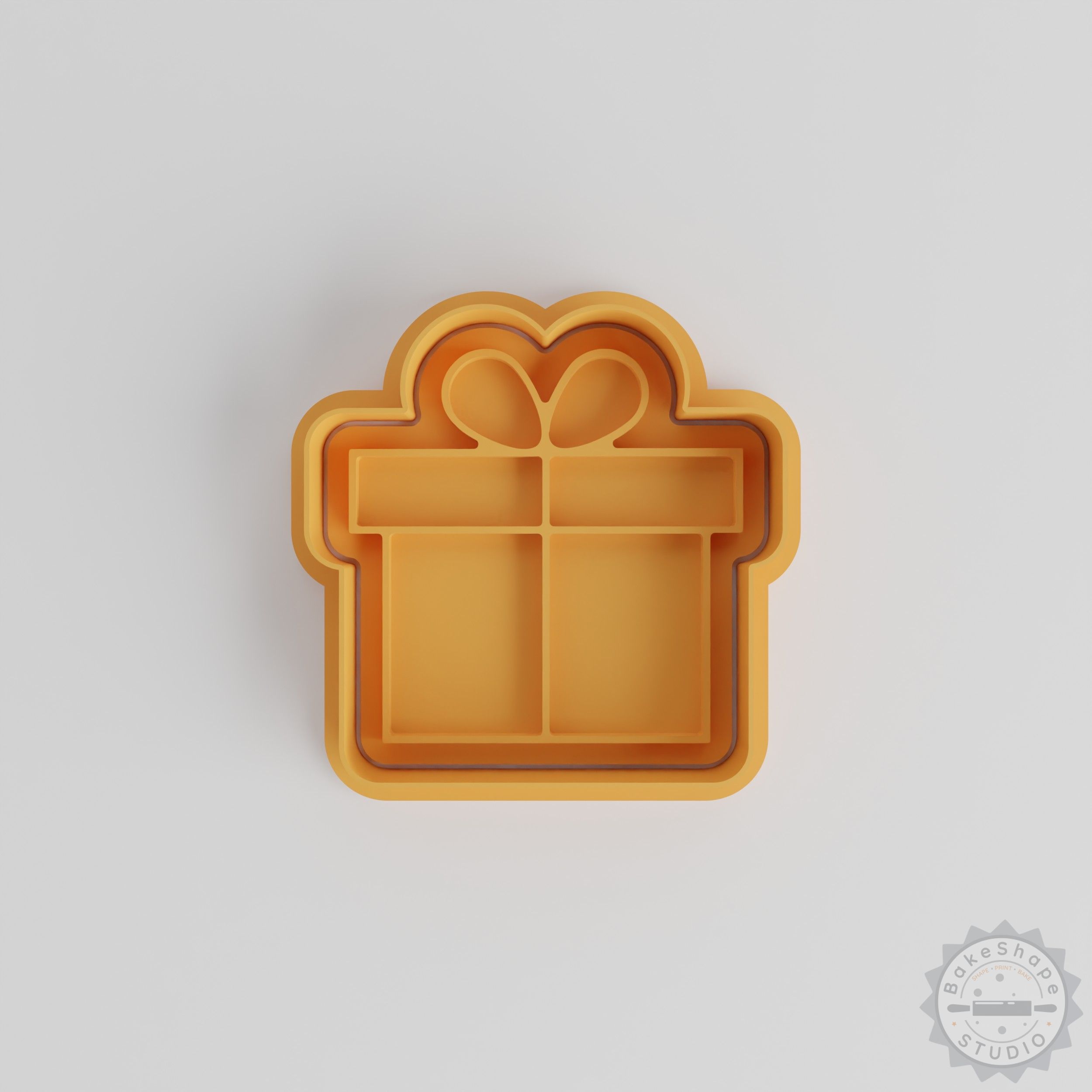 Gift Box Set, Cookie Shape Cutter & Stamp, 6-Piece, Perfect for Fondant, Baking, S/M/L Sizes