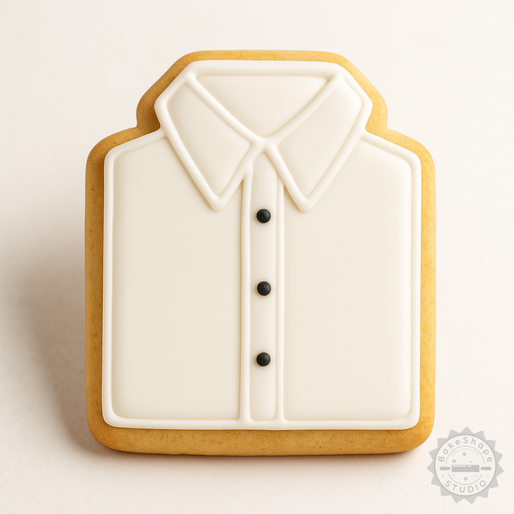 Decorated example 1 of Men's Formal Shirt, Button-Up Dress Shirt, Collared Business Top, Work and Office Garment