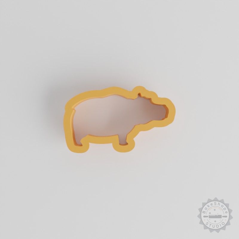 Hippo Cookie Cutter Set, 18 Piece Set for Cookies, Fondant, Clay, Sizes 0.75"-5", Animal Shape Cutter