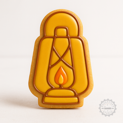 Decorated example 1 of Easter Lamp Glow with Shape Cutter & Stamp, 6-Piece Decorative Lantern Set
