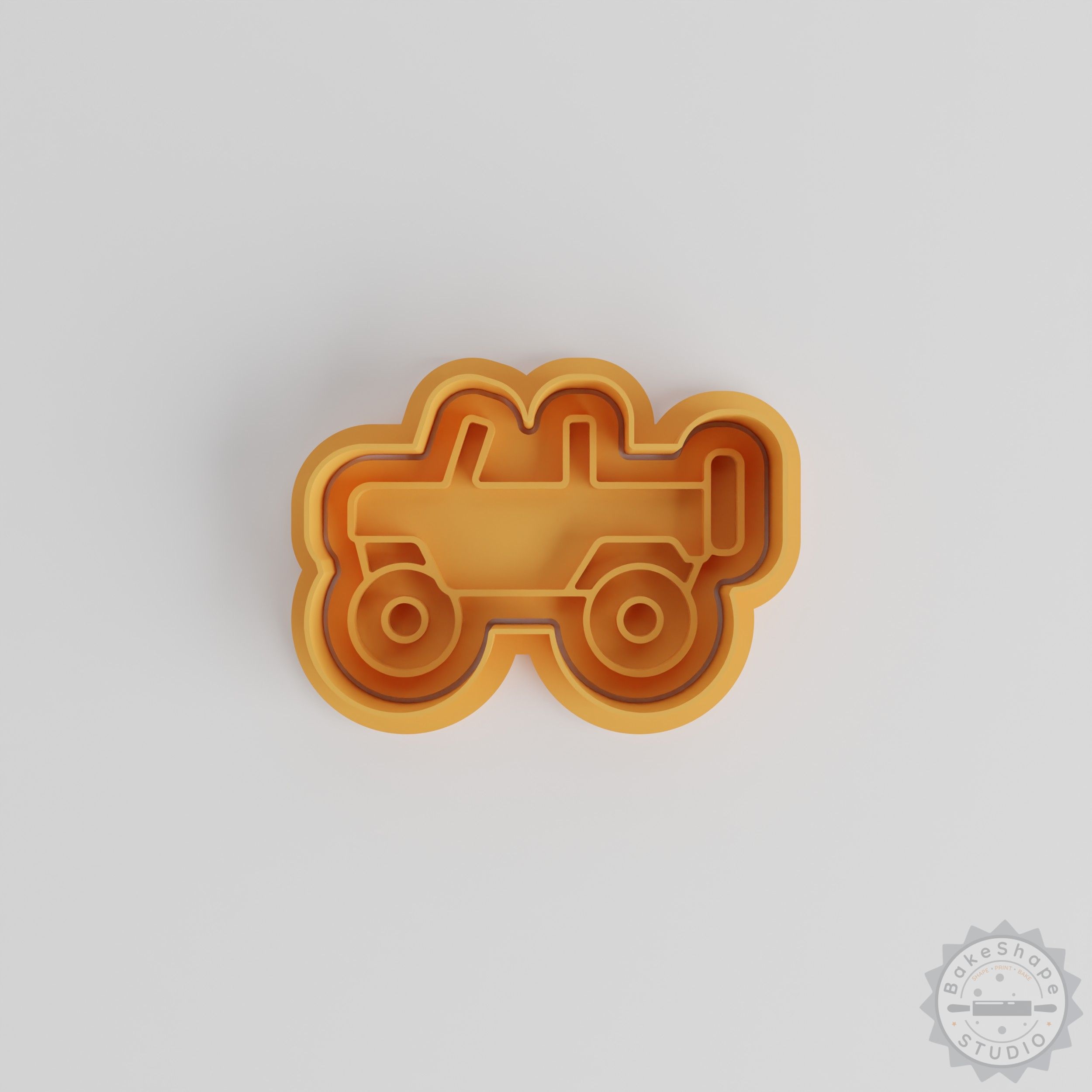 Convertible Jeep Cookie Cutter Stamp Set, 6-Piece, Open Roof, S/M/L Sizes