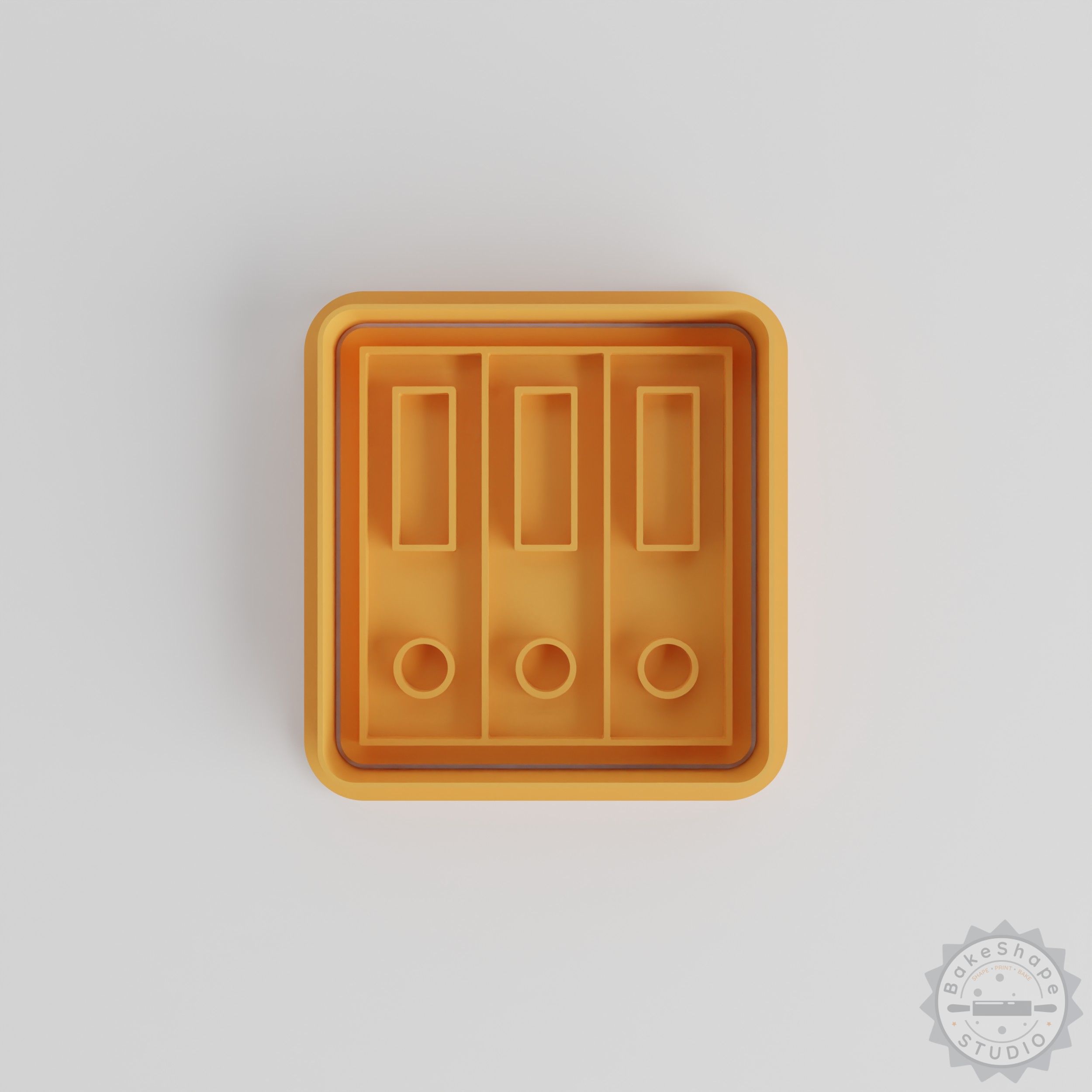 Multi-Size Cookie and Fondant Shape Cutter and Stamp Set, School & Work Theme, 6-Pack