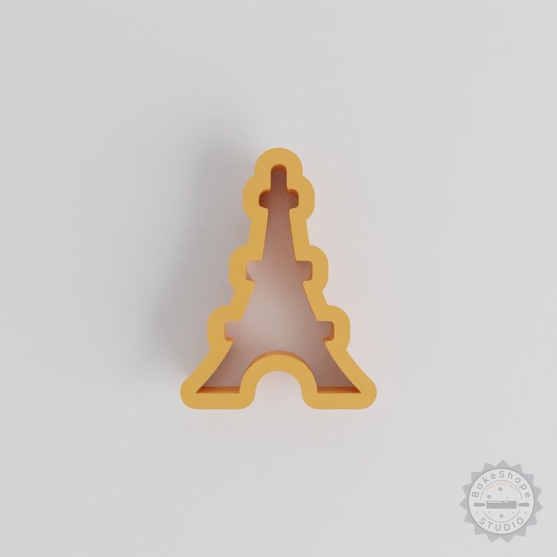 Eiffel Tower Cookie and Fondant Cutter Set, 18 Sizes, Paris Landmark Baking Mold Collection