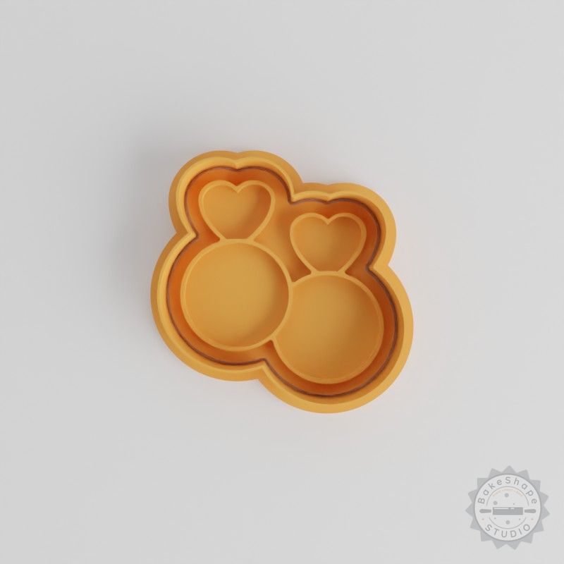 Wedding Rings Cookie Cutter Set, 6 Piece Pack for Fondant & Cookies, S/M/L Sizes