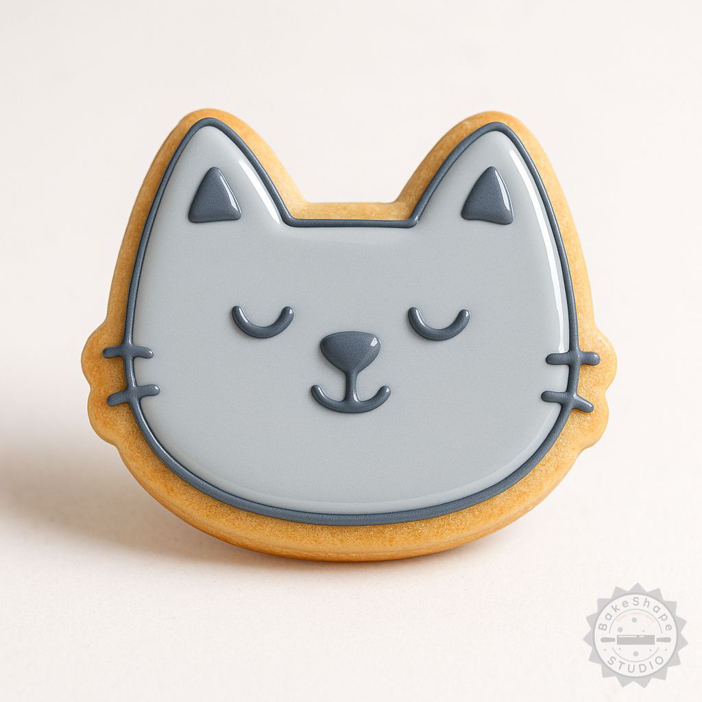 Peace shape cutter and stamp set STL for cookies and fondant 3D printing