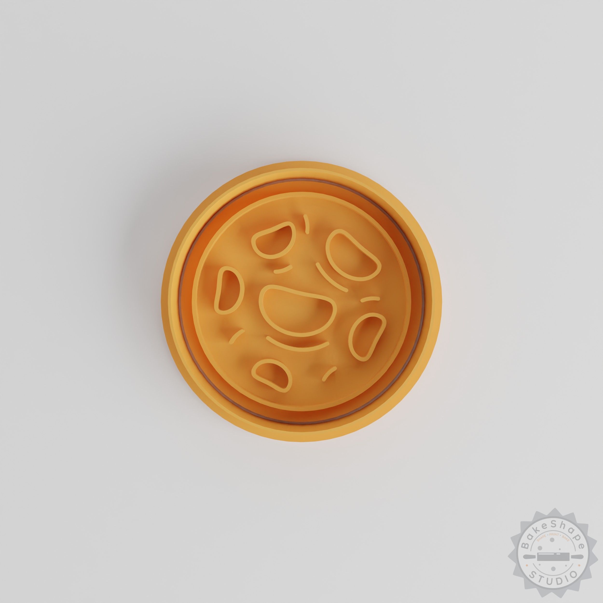 Crater Planet Cookie Cutter & Stamp Set, 6-Piece Astronomy Baking Tool, Perfect for Cookies & Fondant