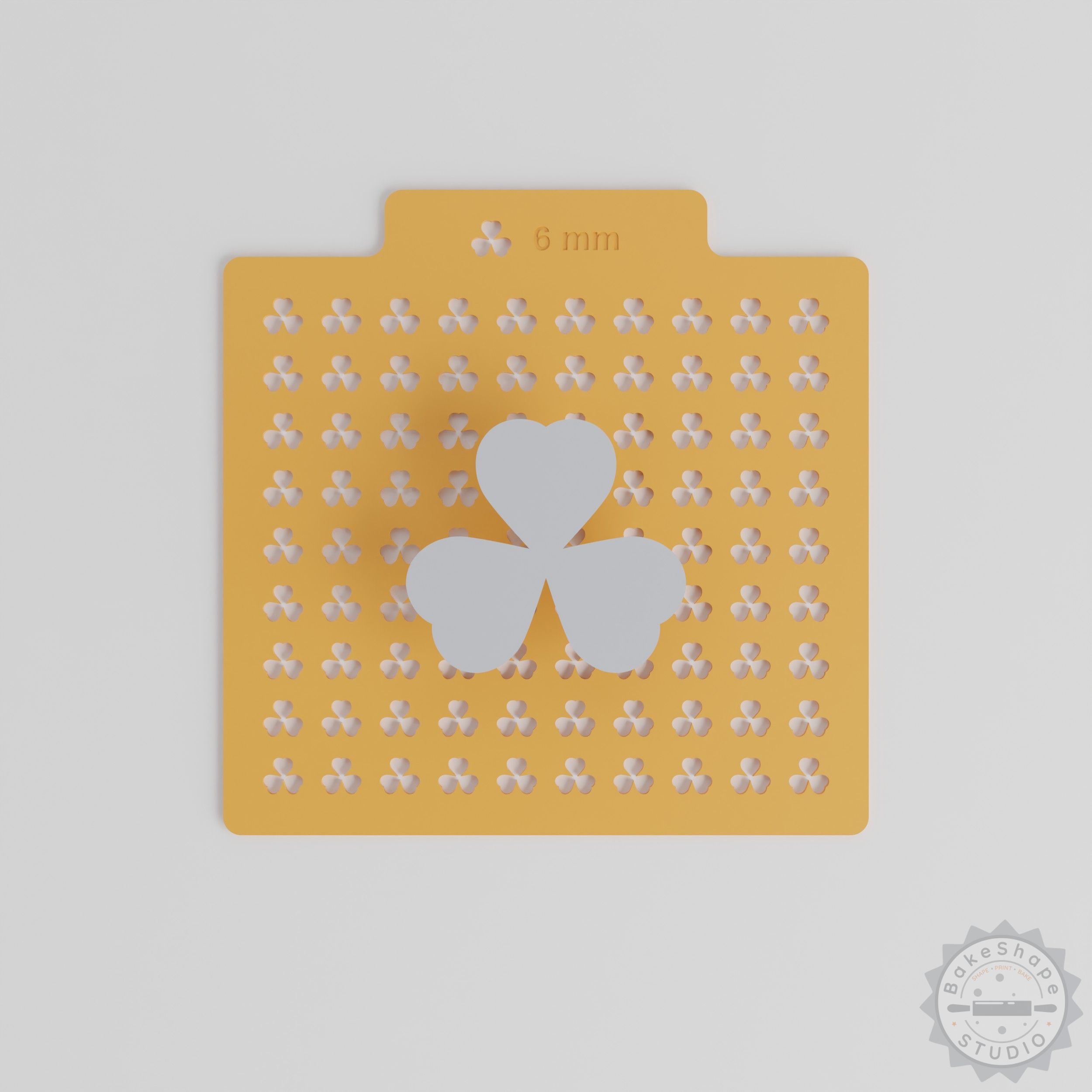 Clover Sprinkle Stencil Set, 5 Sizes, Compatible with Sprinkles, Sugar, Cocoa, Glitter