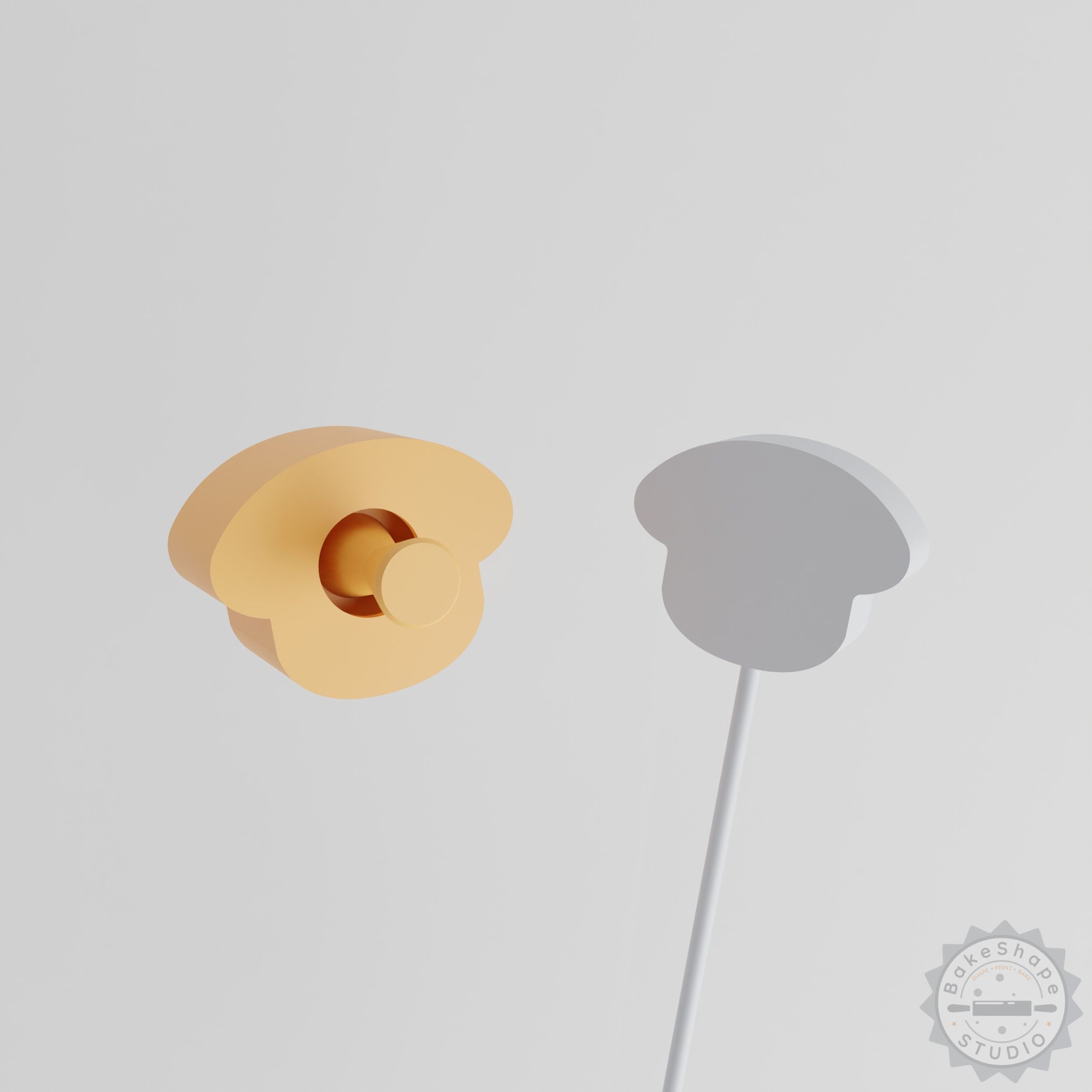 Captain Hat Cake Pop Mold Set, Nautical Cap Design, 2 Piece Ocean Captain, Fun Party Theme