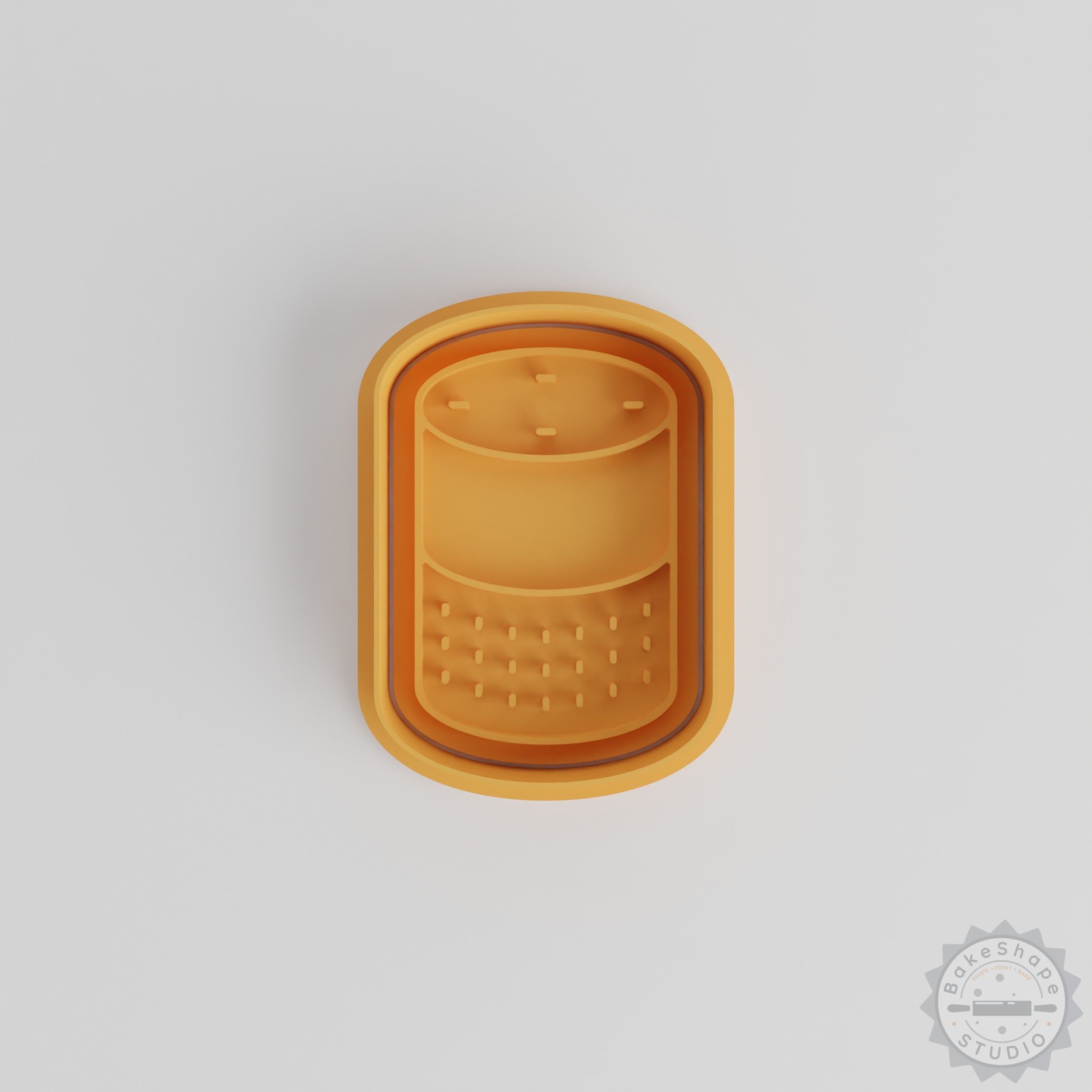 Smart Speaker, Wireless Audio Device for Home, Voice Assistant Featuring 6-Piece Cookie Cutter & Stamp Set