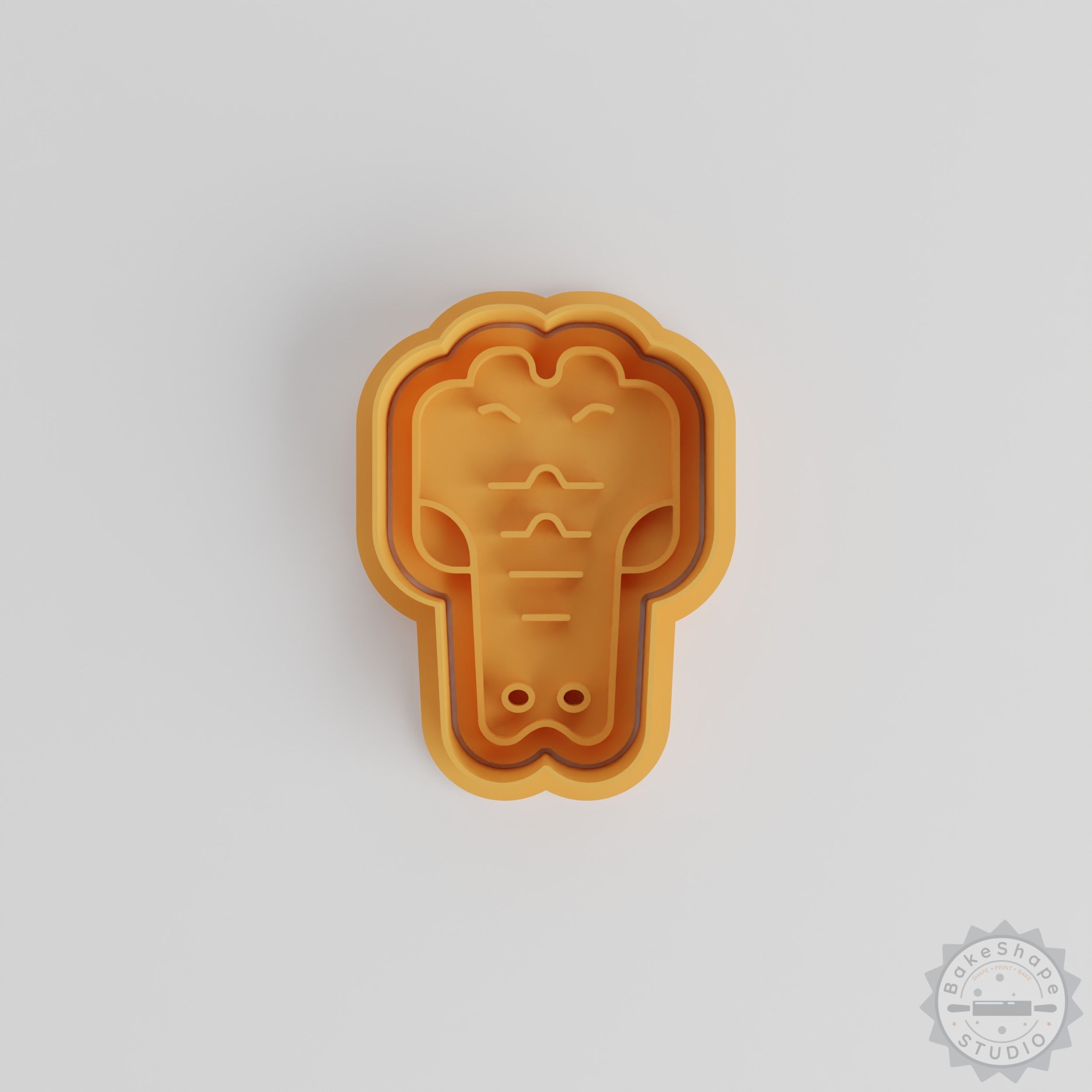 Crocodile Cookie Cutter & Stamp Set, 6-Piece, Reptile Fondant Designs, Alligator Baking Tools