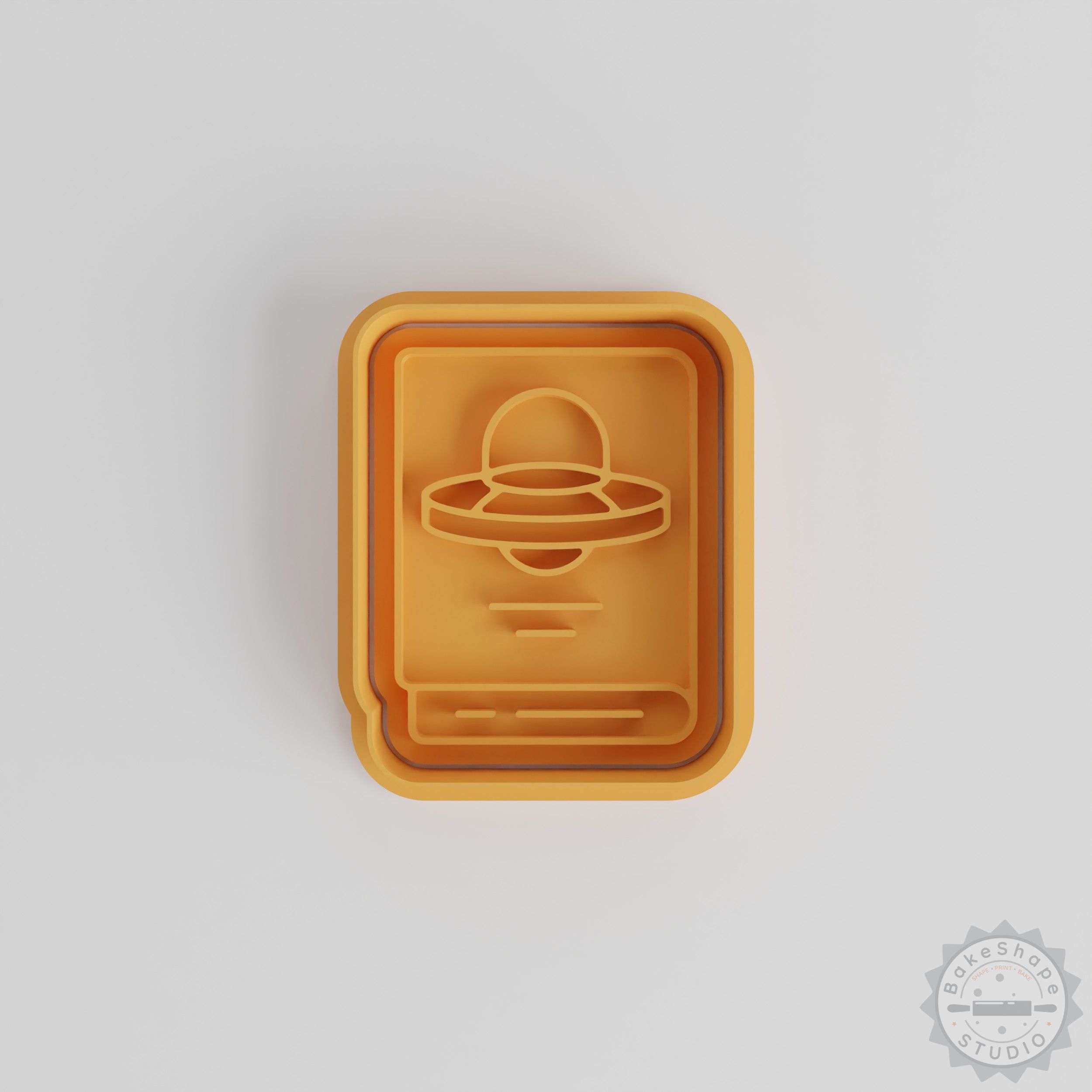 UFO Book, Space Journal & Cookie Cutter Set, 6-Piece, for Cookies & Fondant, S/M/L Sizes