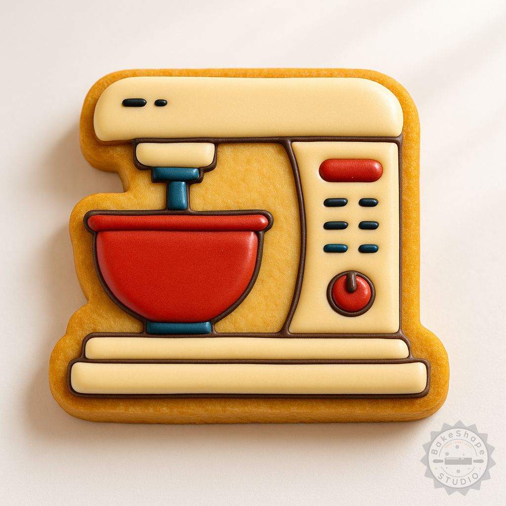 Decorated example 1 of Blender Kitchen Appliance, Smoothie Mixer & Shape Cutter Set for Cookies & Fondant, 6-Piece Pack