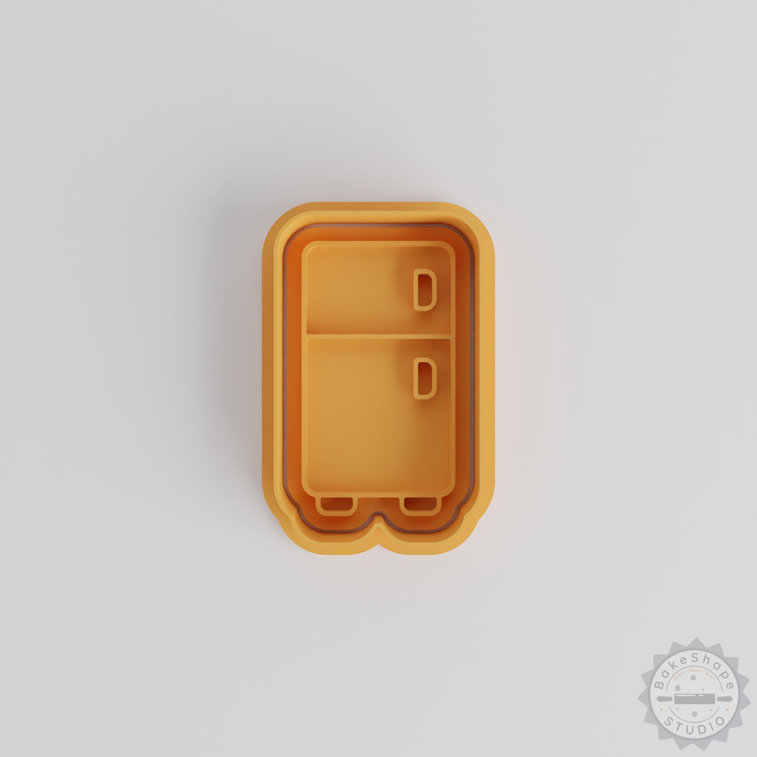 Refrigerator Cookie Shape Cutter & Stamp Set, 6-Piece, Perfect for Cookies & Fondant