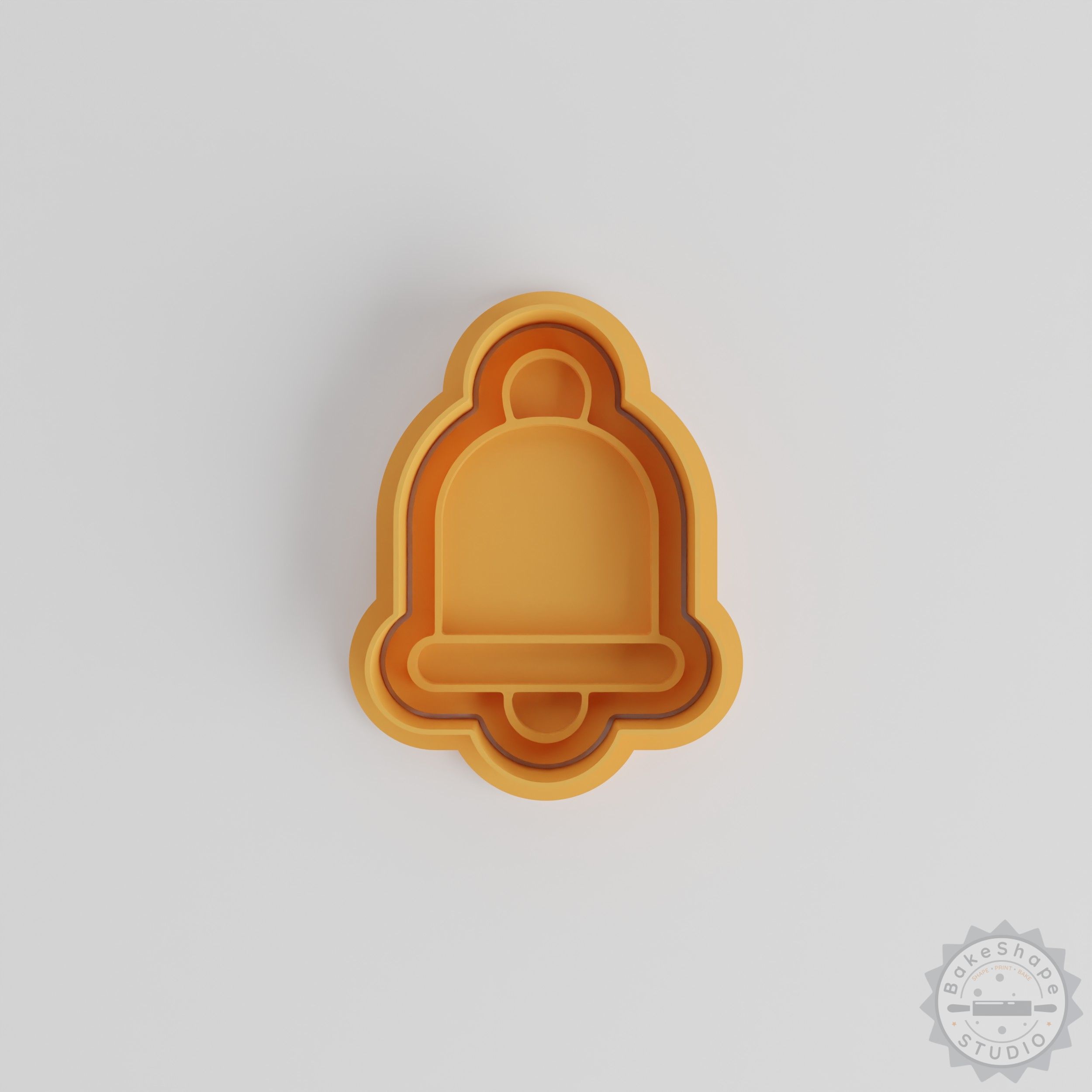 Bell Cookie Cutter & Stamp Set, 6 Pieces, S/M/L, Perfect for Cookies & Fondant, Christmas & Celebration Baking