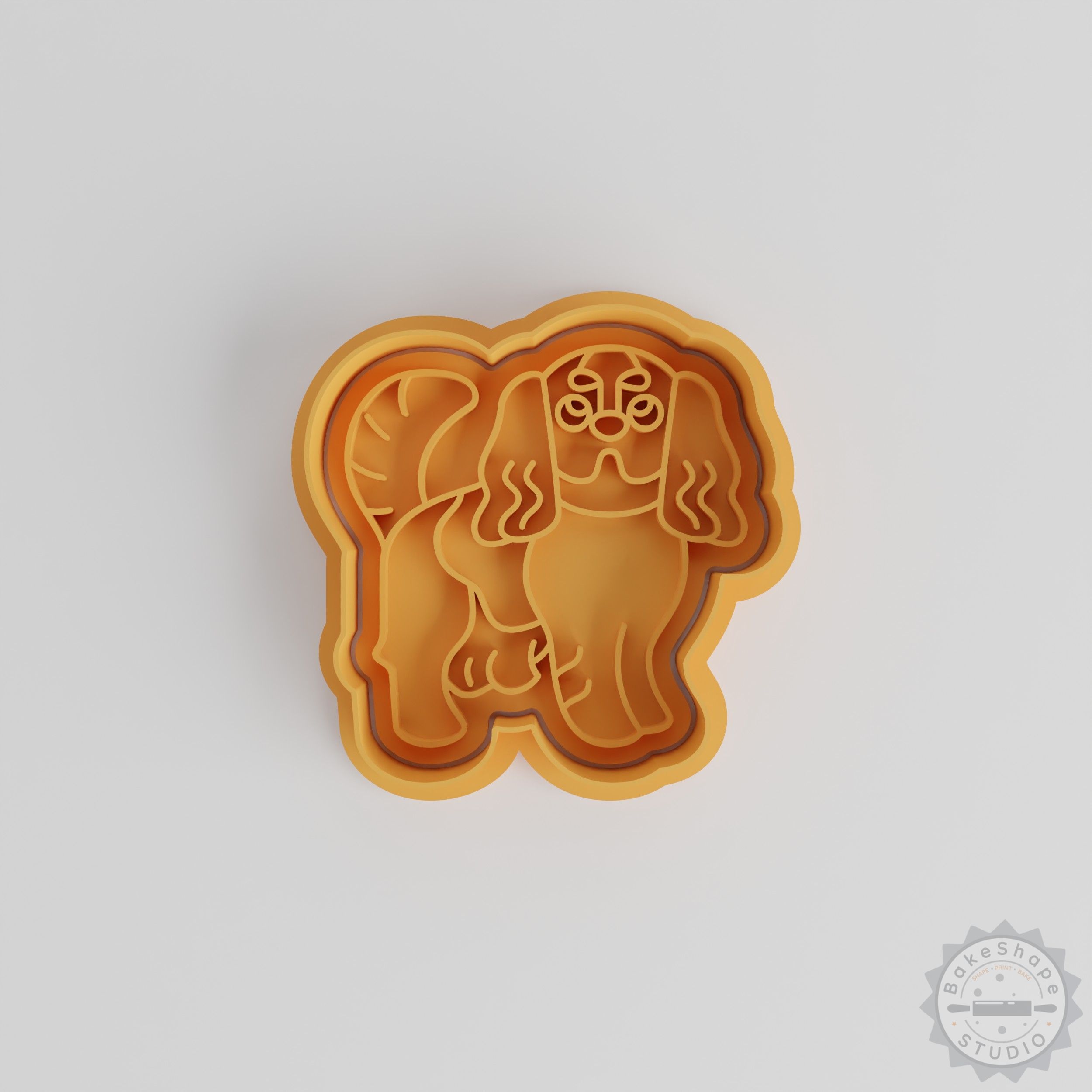 Cavalier Dog Cookie Cutter Stamp Set, 6 Piece, Small Medium Large Sizes