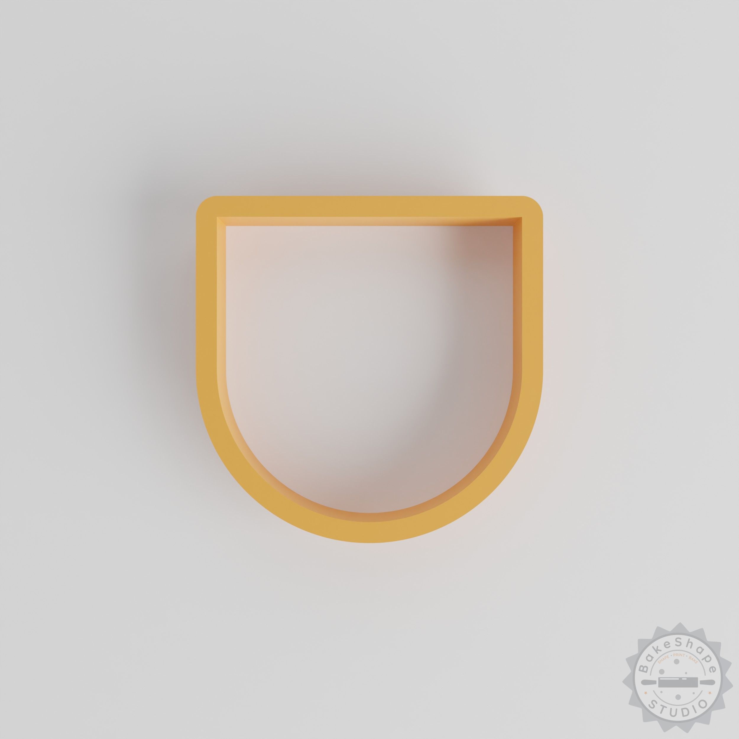 Arch shape cutter set digital STL files for 3D printing cookie cutters and clay tools