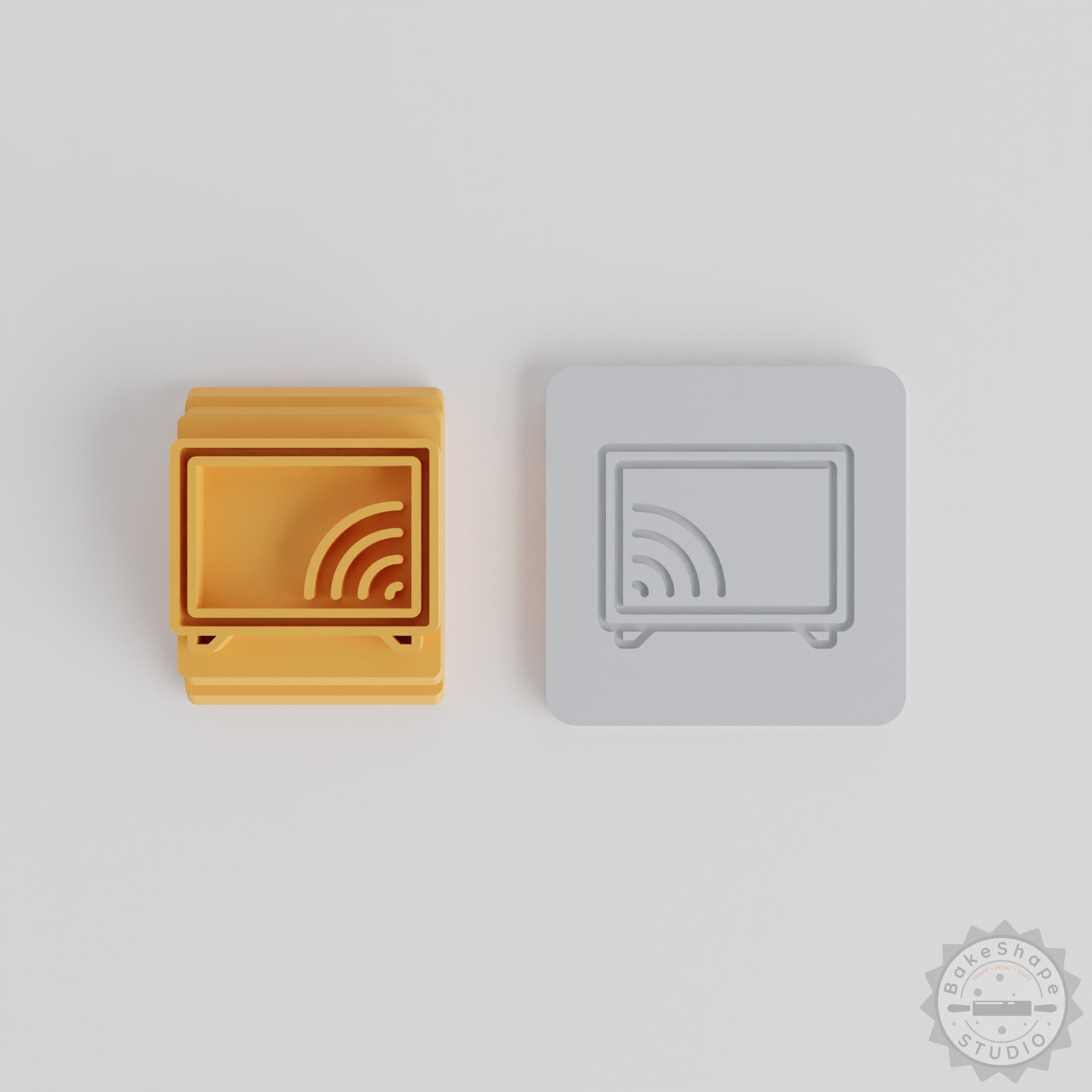 Stamp Tile Set for Clay & Cookies, Motif Sizes 20-40mm, Perfect for Fondant & Soft Materials