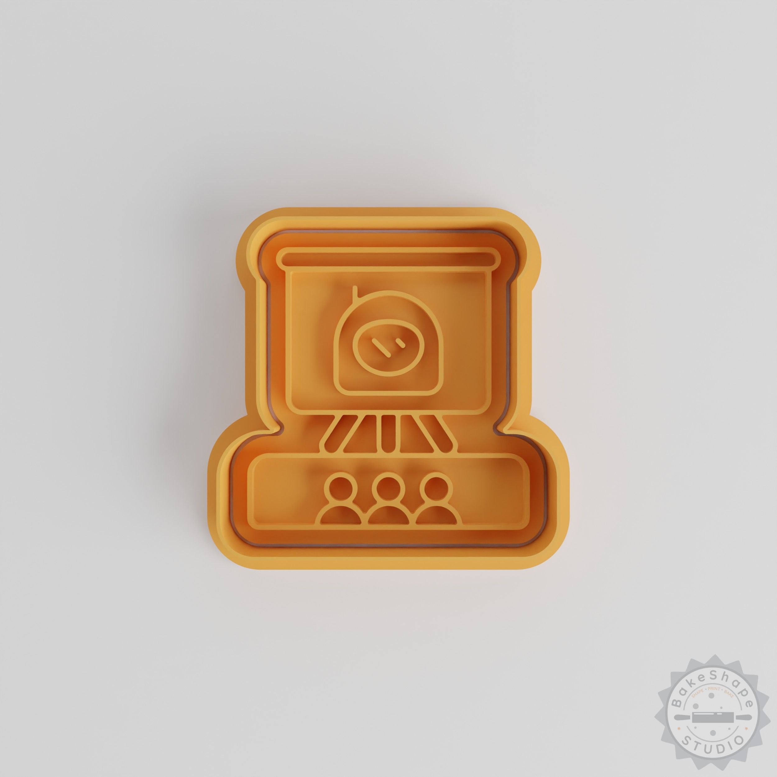 Astronaut Shape Cutter Stamp Set, 6 Pcs, S/M/L Size, Perfect for Cookies Fondant, Space Theme