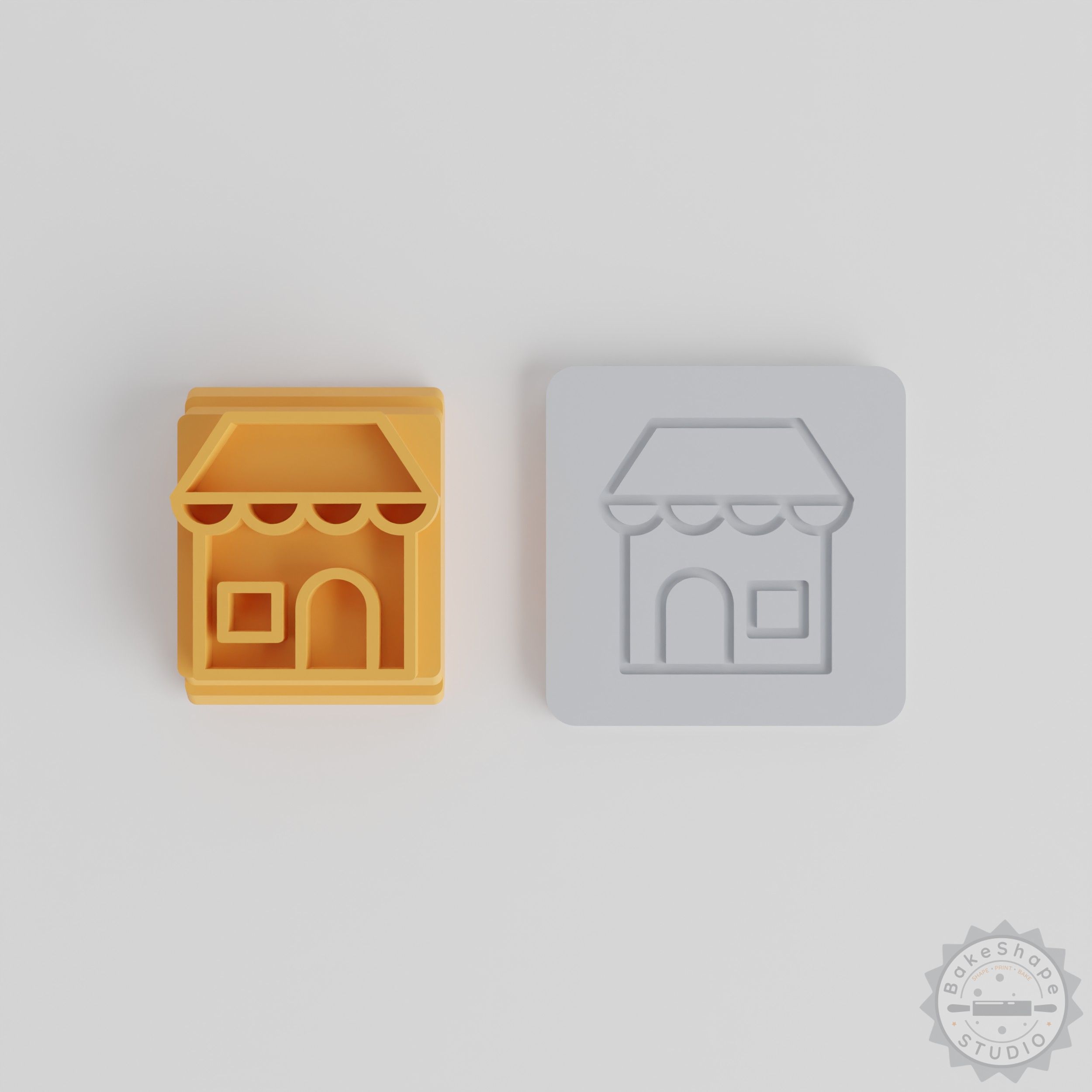 Clay and Cookie Stamp Tile Set, 5 Motif Sizes, Perfect for Fondant and Soft Materials Use