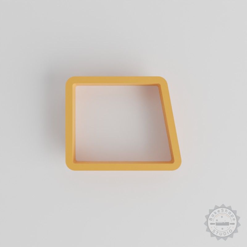 Trapezoid Shape Cutter Set, 18 Pieces, 0.75"-5.00" Sizes, Perfect for Cookies, Fondant, Clay
