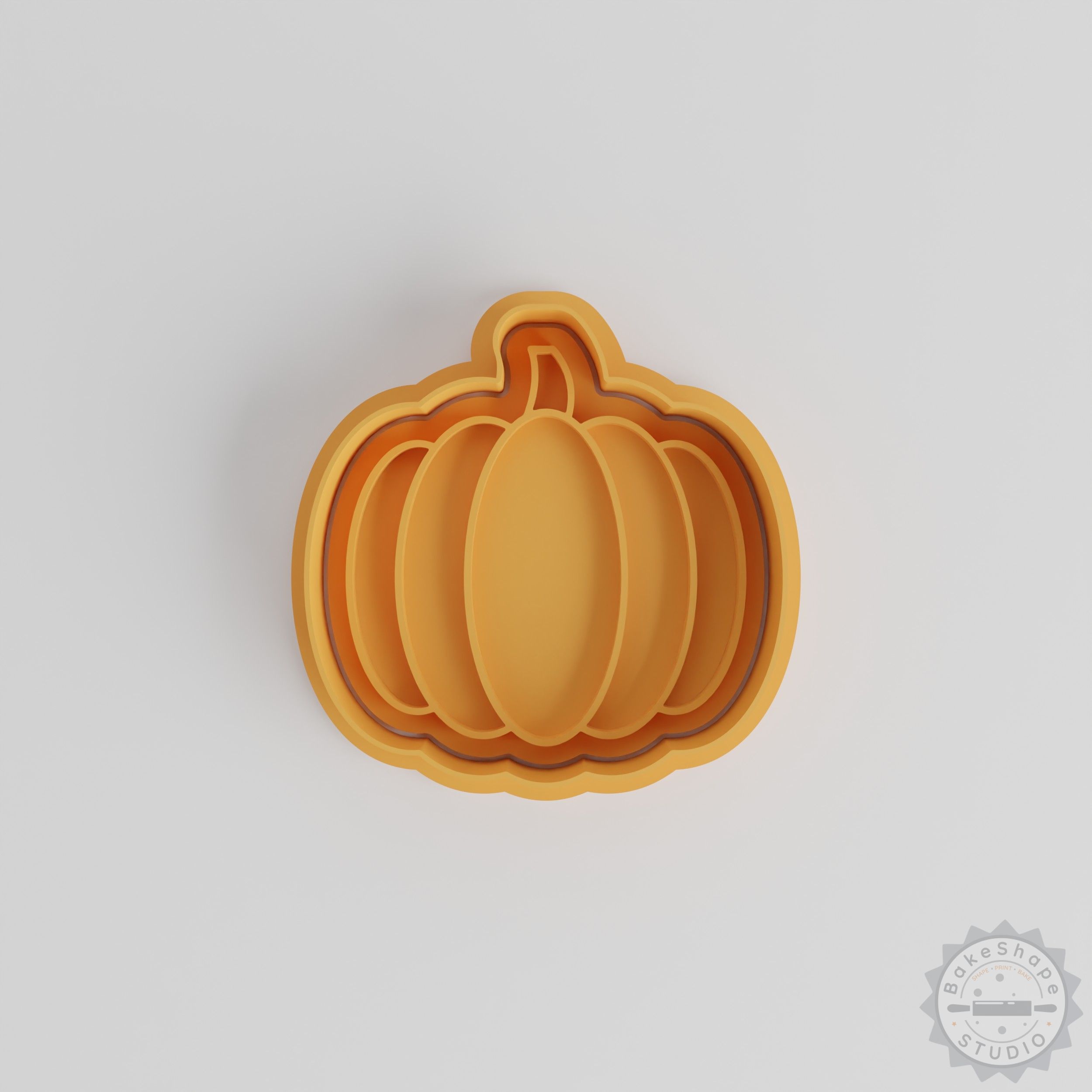 Pumpkin Cookie Cutter and Stamp Set, 6-Piece, Halloween Autumn Baking Tools