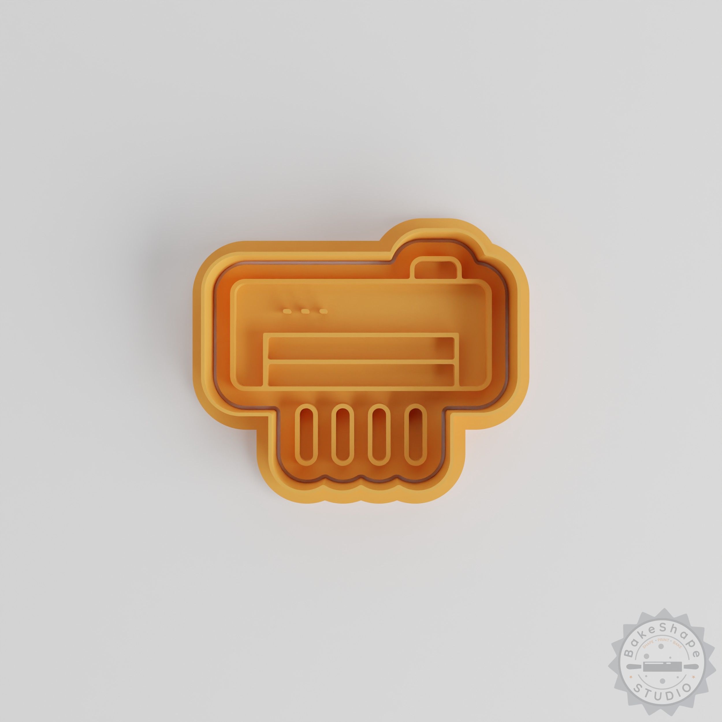Air Conditioning Cookie Cutter Set, 6-Piece Shape Stamp, S/M/L Size Cold Fresh Designs