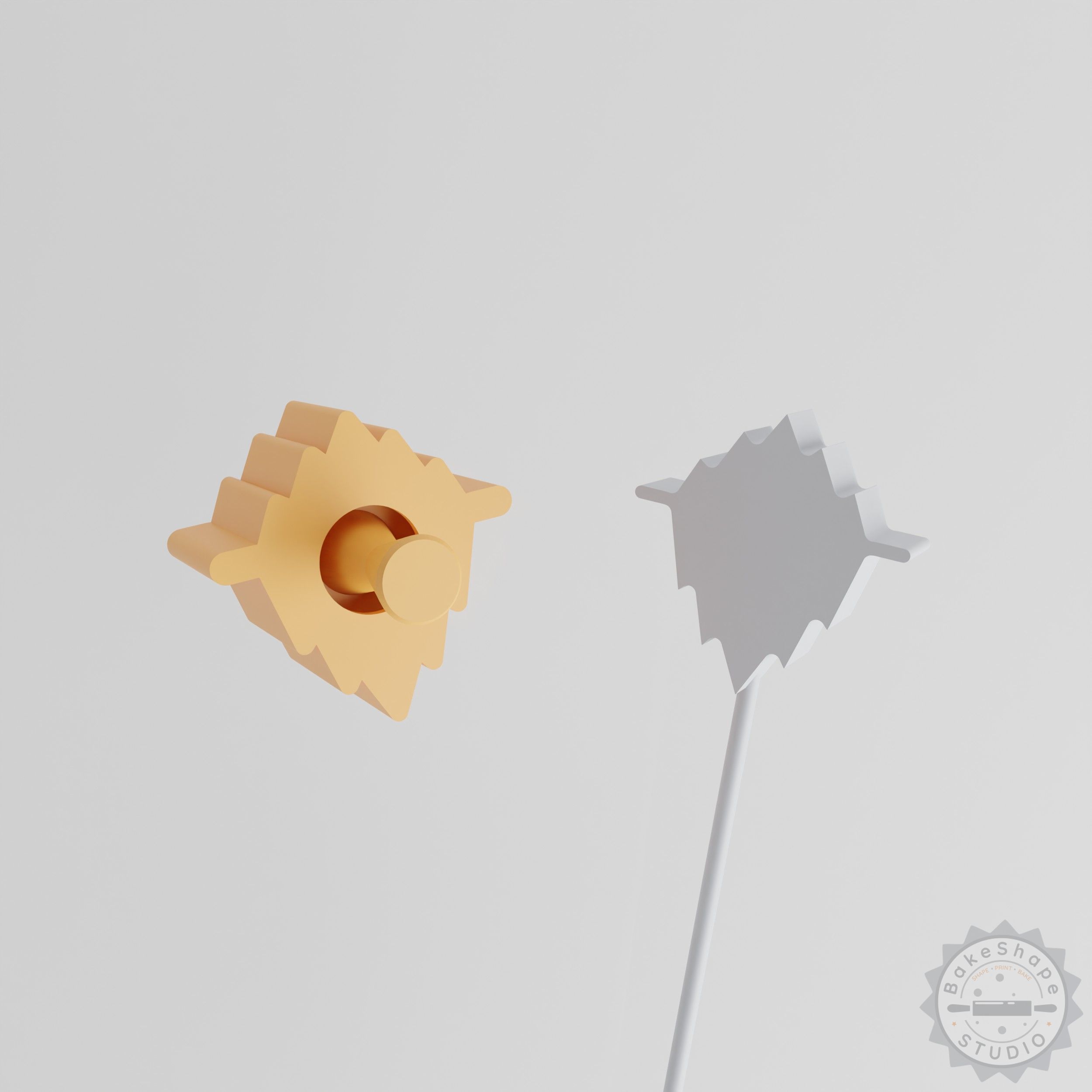 Ice Berg Cake Pop Mold, 2-Piece Design Set