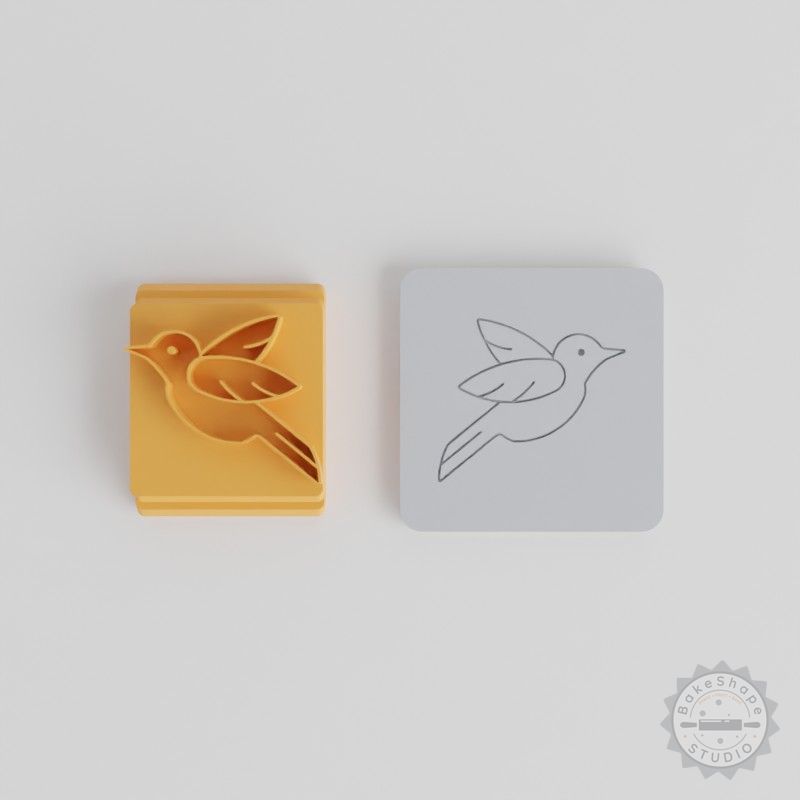 Bluebird Clay and Fondant Stamp Tile Set, 5 Unique Motif Sizes, Perfect for Cookies, Fondant, Soft Materials