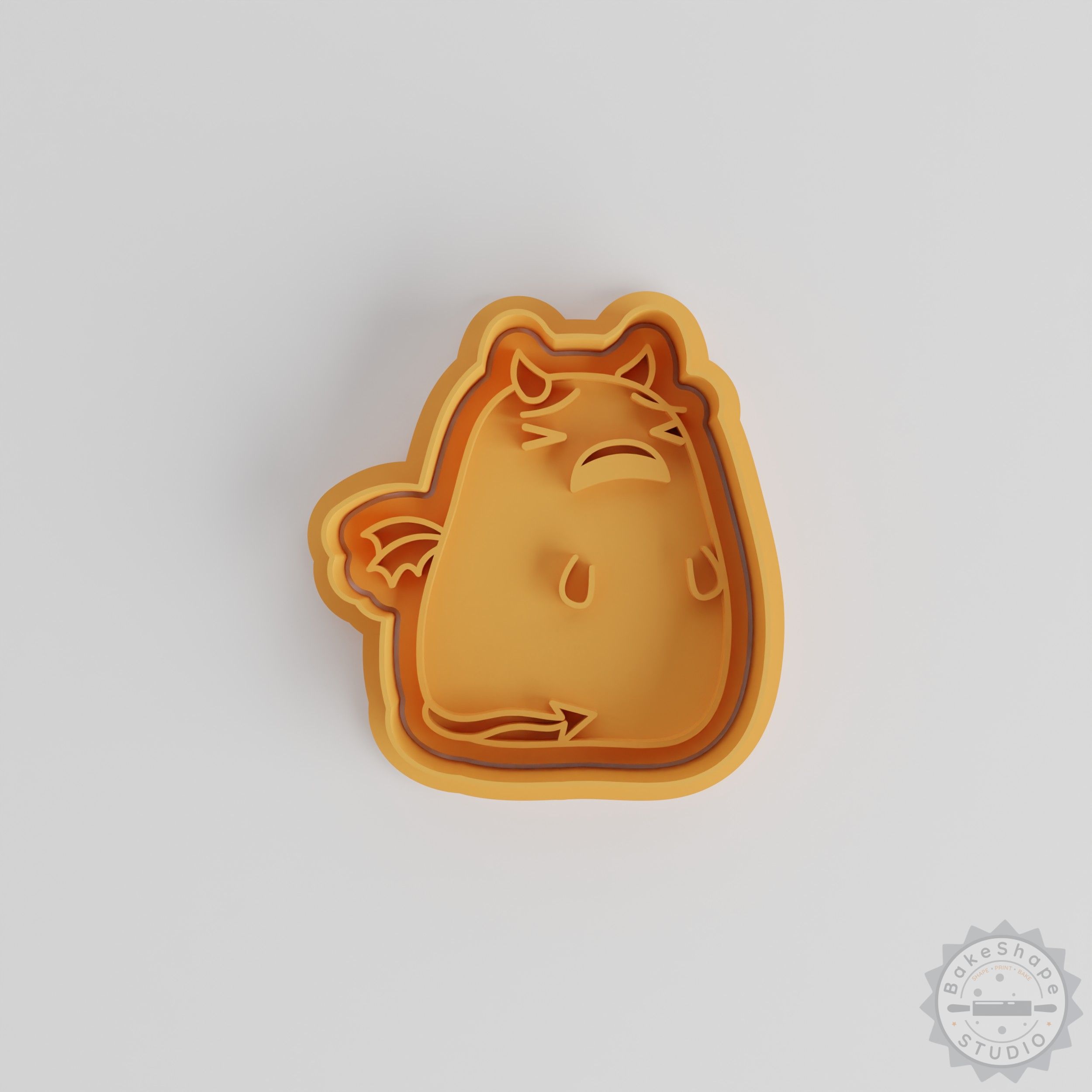 Cookie & Fondant Shape Cutter and Stamp Set, 3 Sizes, Perfect for Tired Face Design