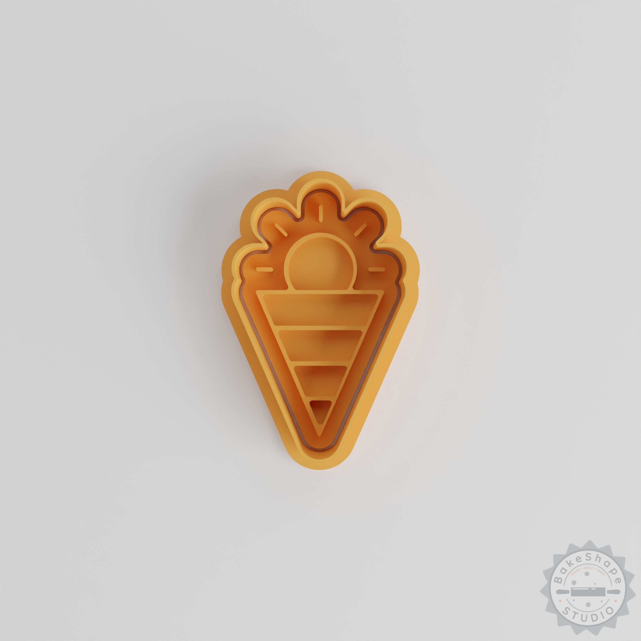 Sun Rising Cookie Cutter and Stamp Set, 6-Piece Set, Perfect for Baking and Decoration in S/M/L Sizes