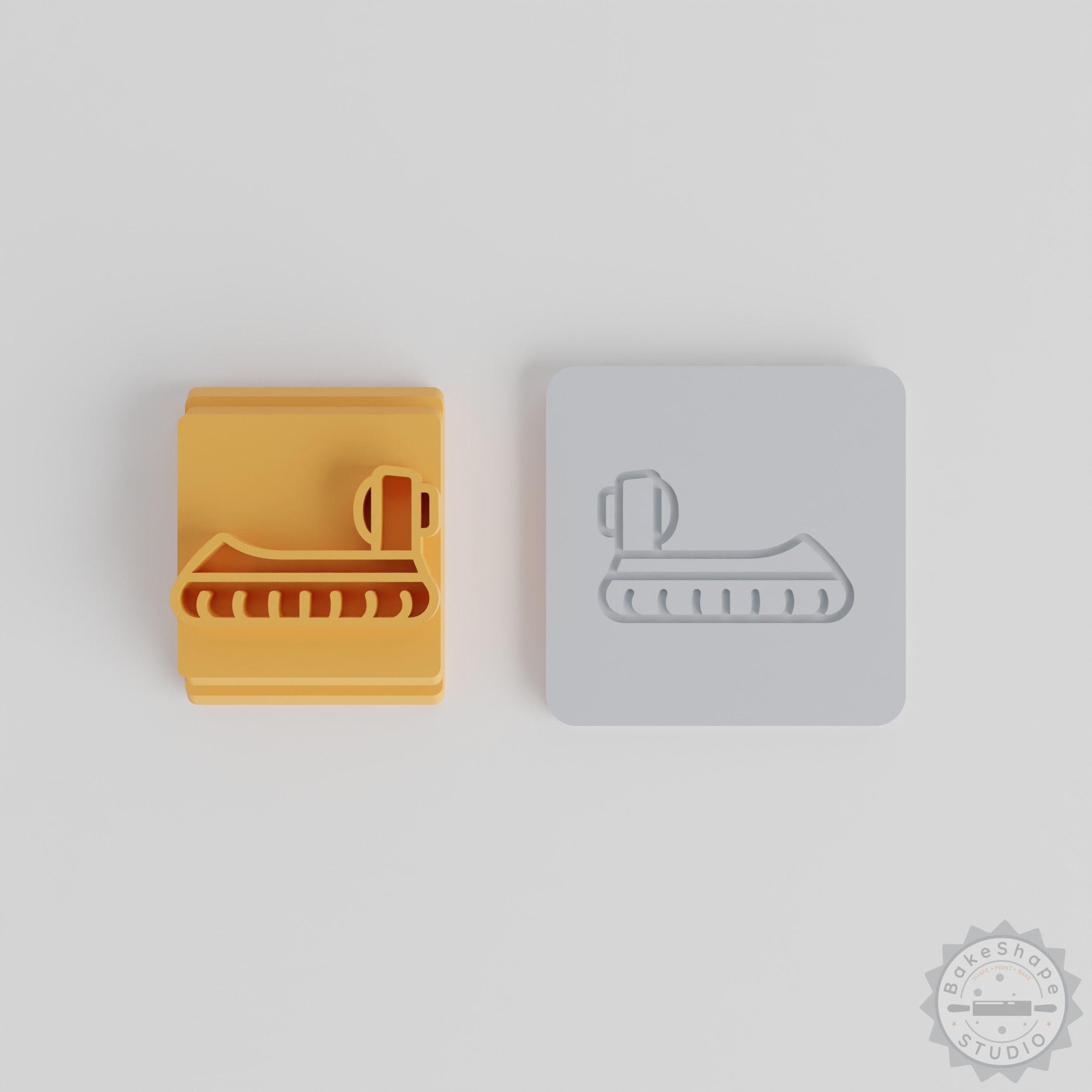 Hover Craft Stamp Tile Set, 5 Sizes, Perfect for Clay and Cookies