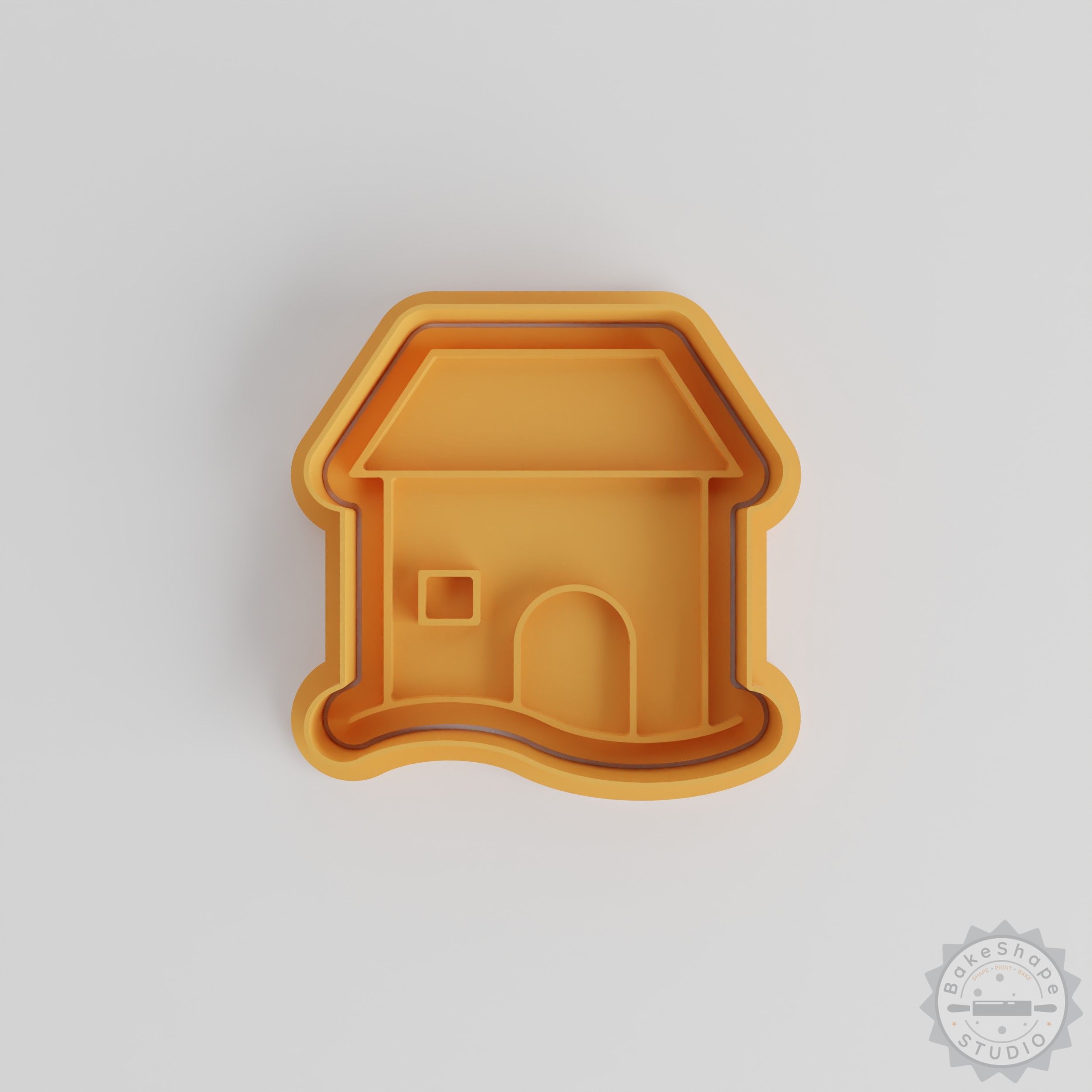 House Cookie Cutter and Stamp Set, 6-Piece, Multiple Sizes, Perfect for Fondant and Baking