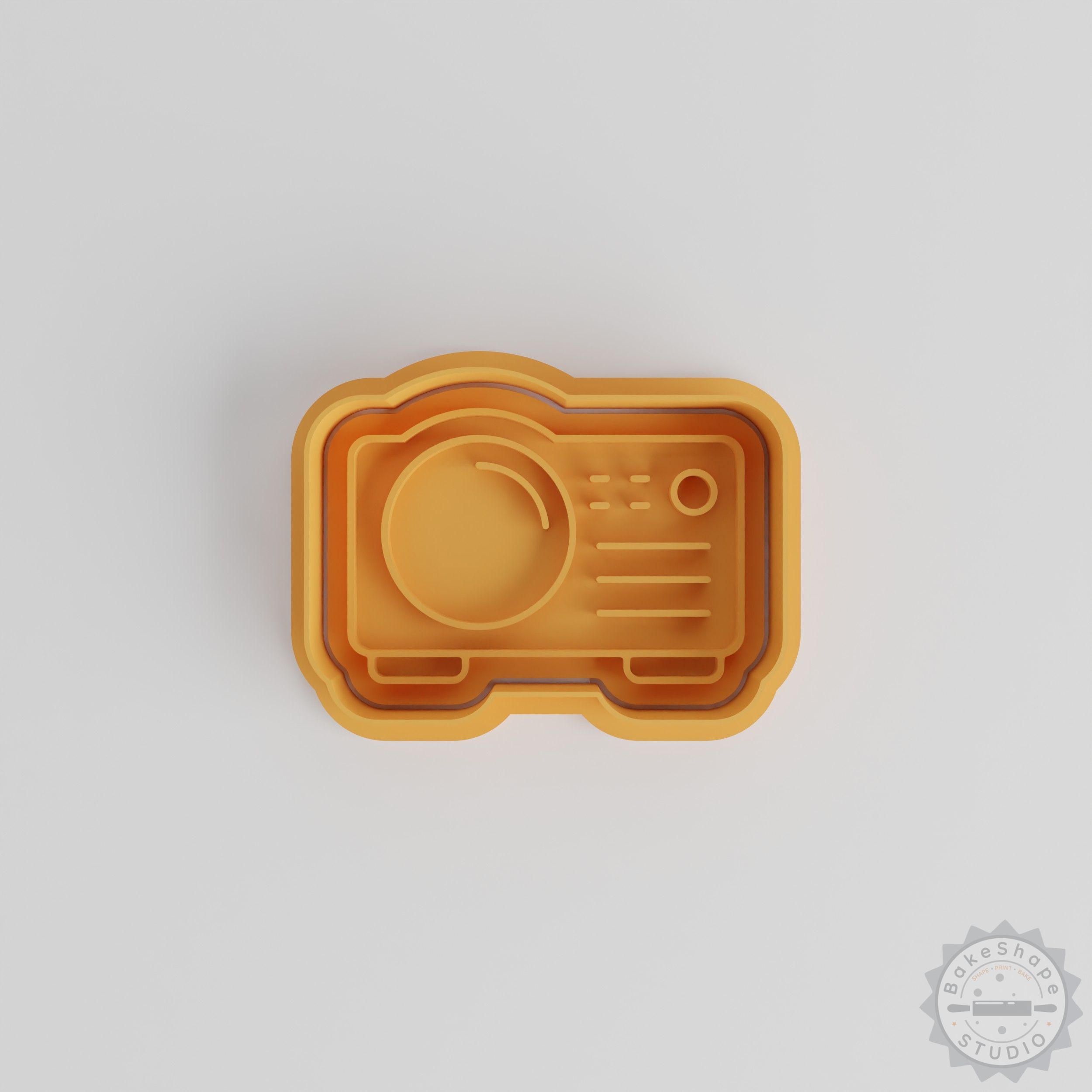 Projector Set with Shape Cutter and Stamp, Perfect for Cookies and Fondant, Includes S/M/L Sizes