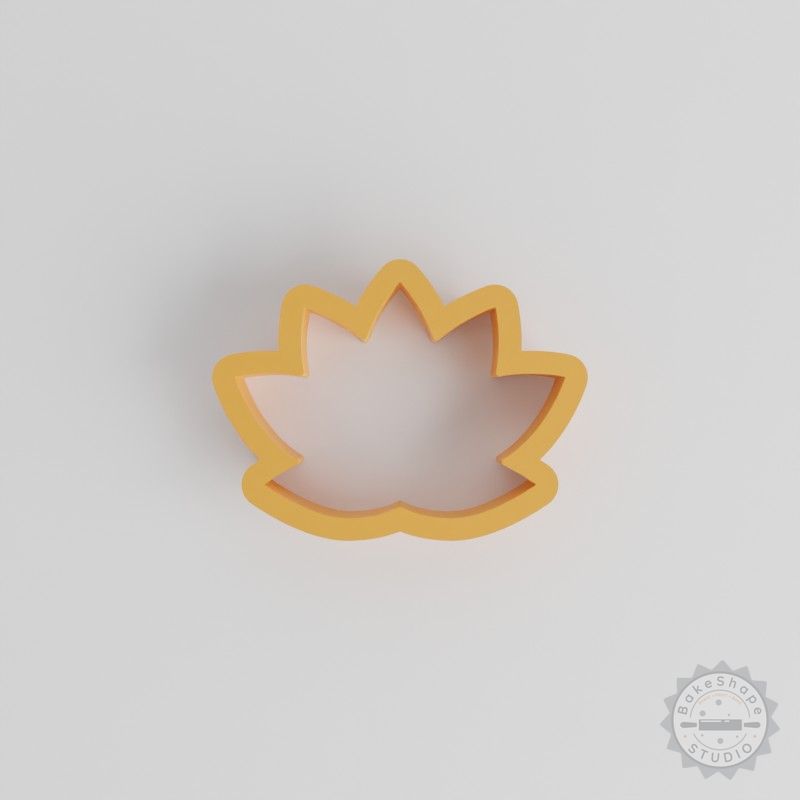 Lotus Shape Cutter Set, 18-Piece Cookie, Fondant, and Clay Cutter Kit, Sizes 0.75" to 5"