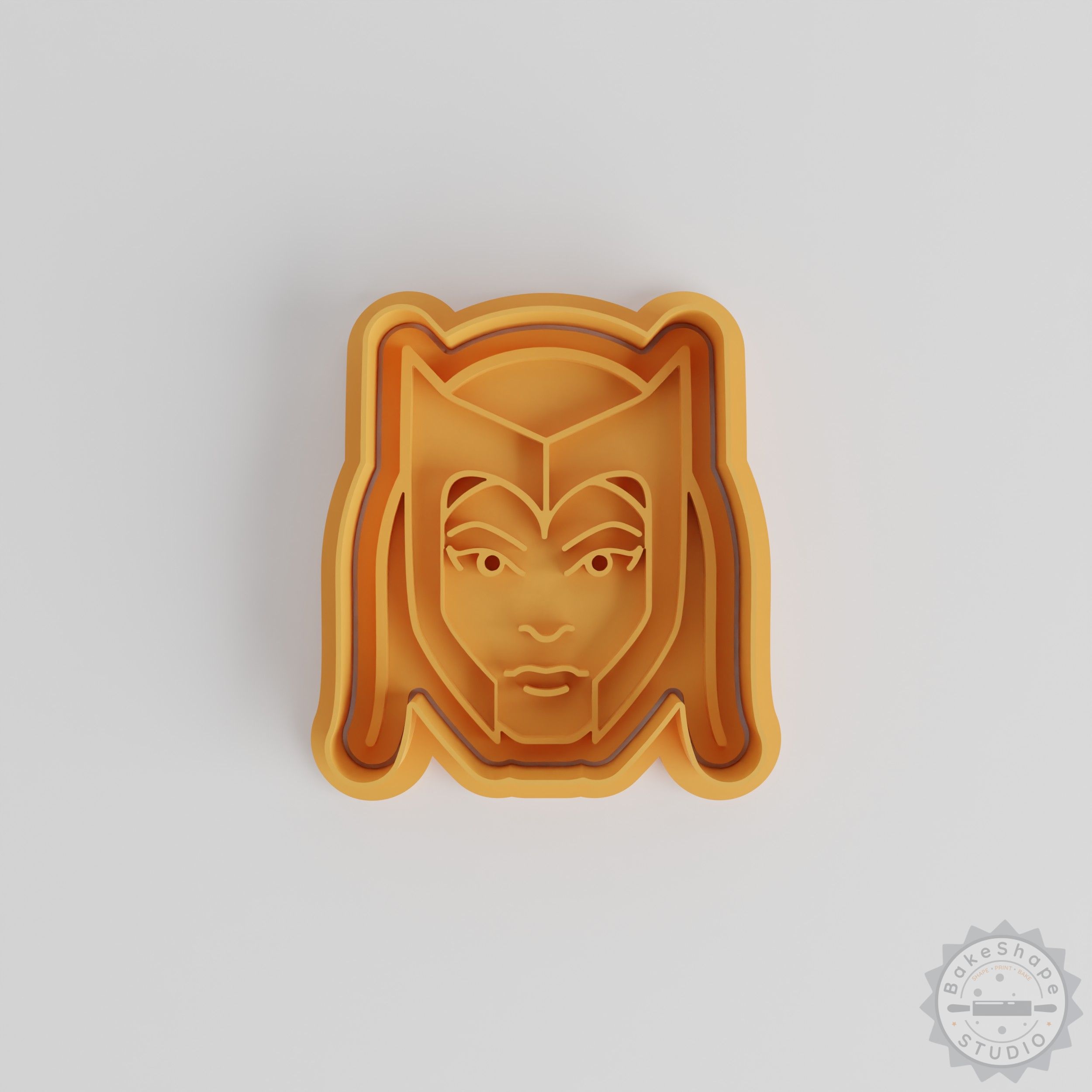 Mystic Sorceress Cookie Cutter Stamp Set, 3 Sizes, Perfect for Baking and Fondant Crafting