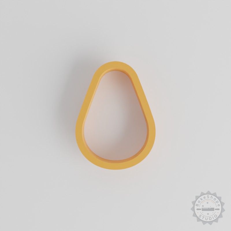 Avocado Shape Cutter Set, 18-Piece, 18 Sizes, Perfect for Cookies, Fondant, Clay