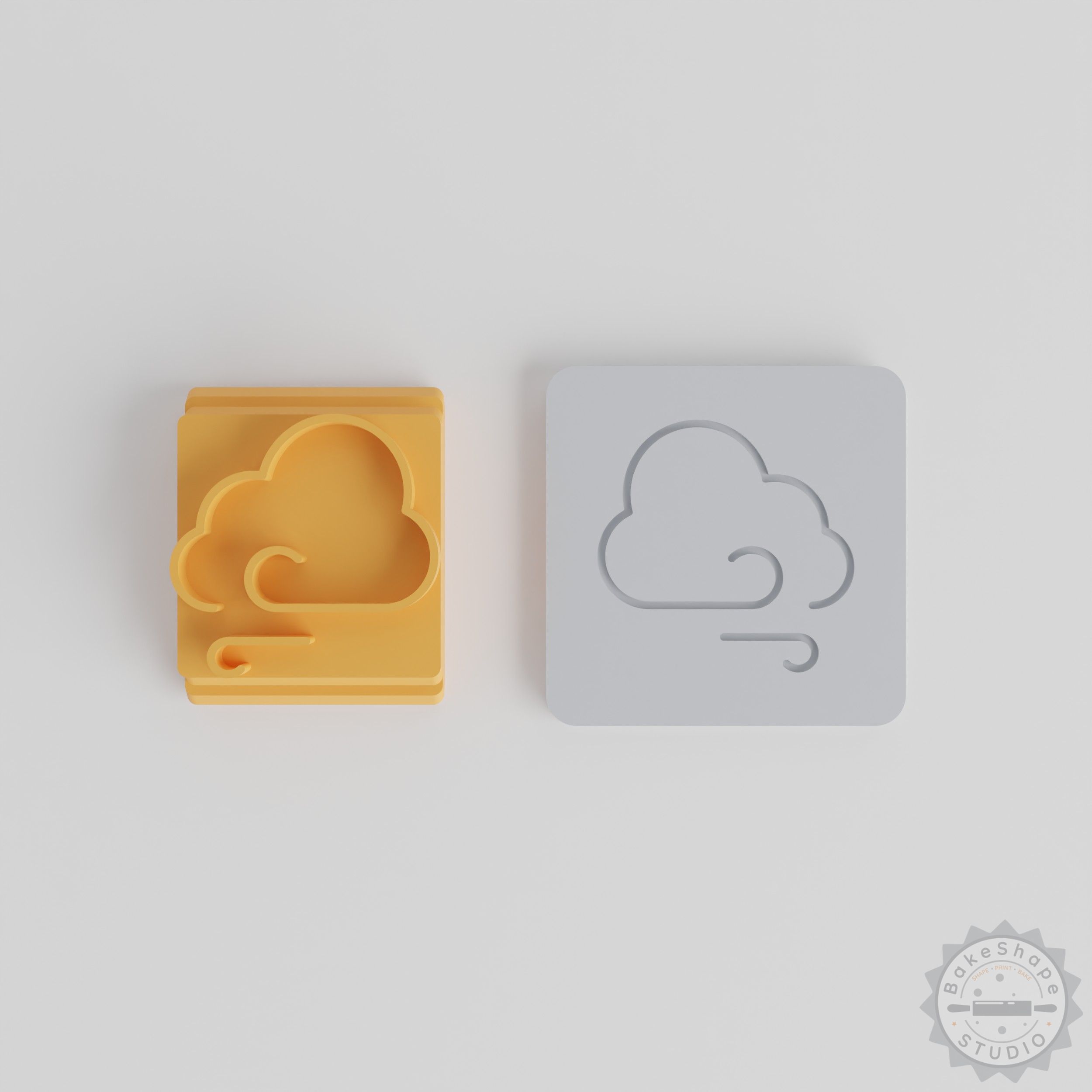 Windy Stamp Tile Set, 5 Sizes, Perfect for Clay, Cookies, Fondant Crafting