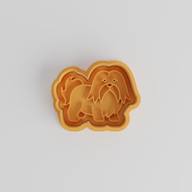 Shih Tzu Cookie Cutter Set, 6 Piece, S/M/L, Pet Dog Shape, Perfect for Cookies & Fondant